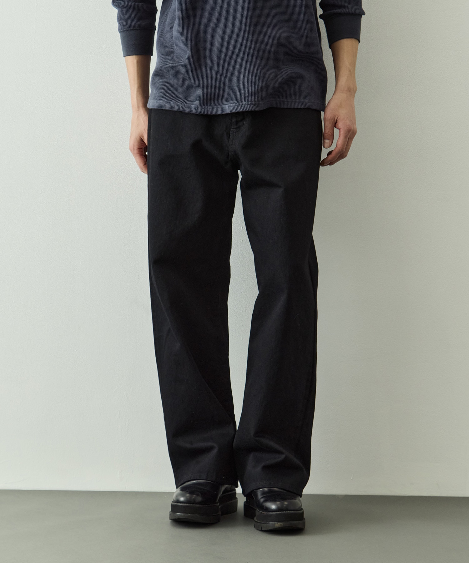 ヴィンテージスラブワイドデニム KEY TIMEZ