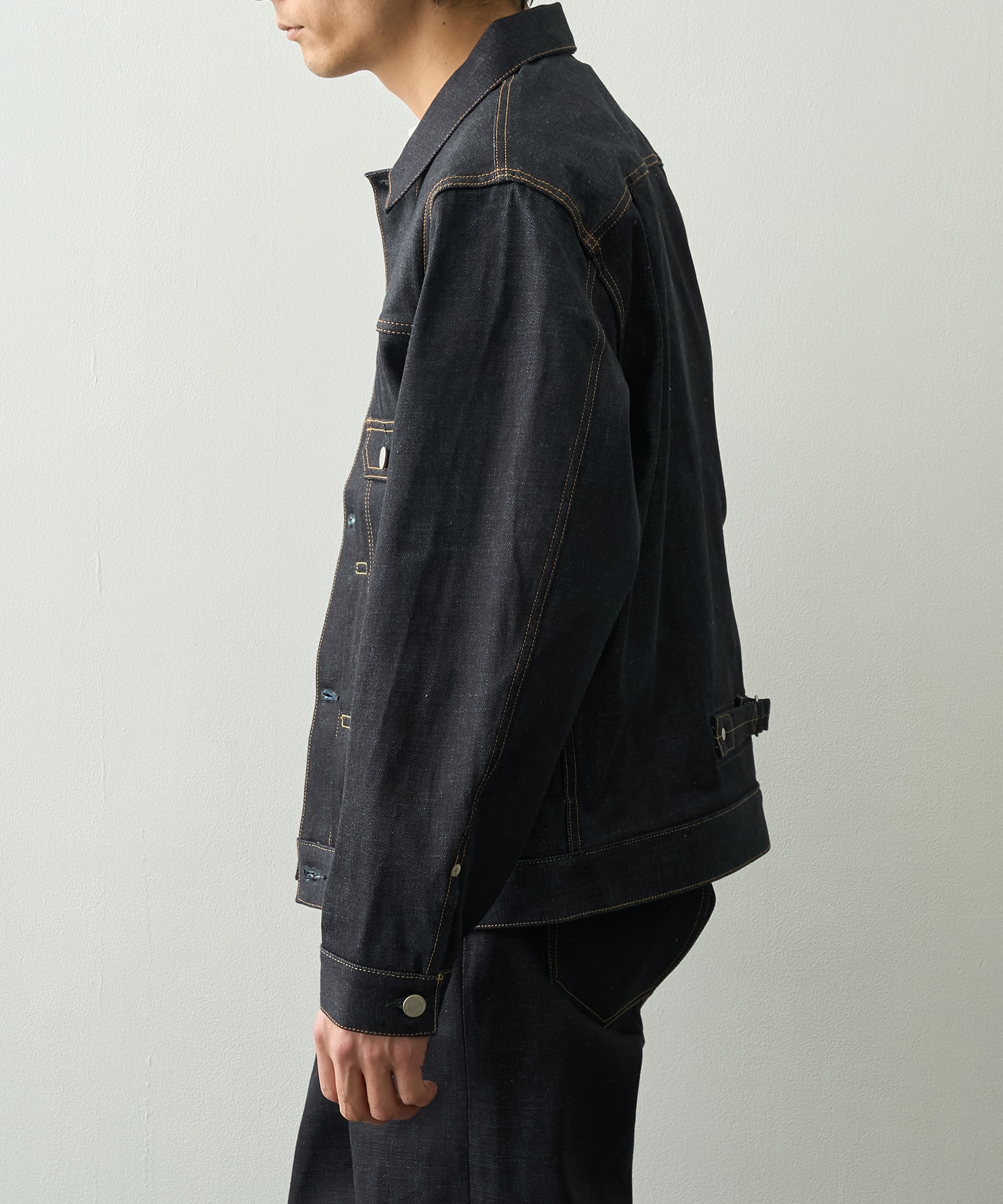 #001 STANDARD DENIM JACKET 14.7oz MOMOTARO JEANS