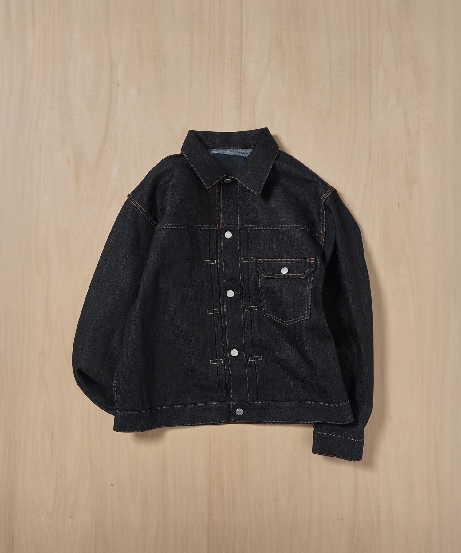 #001 STANDARD DENIM JACKET 14.7oz MOMOTARO JEANS