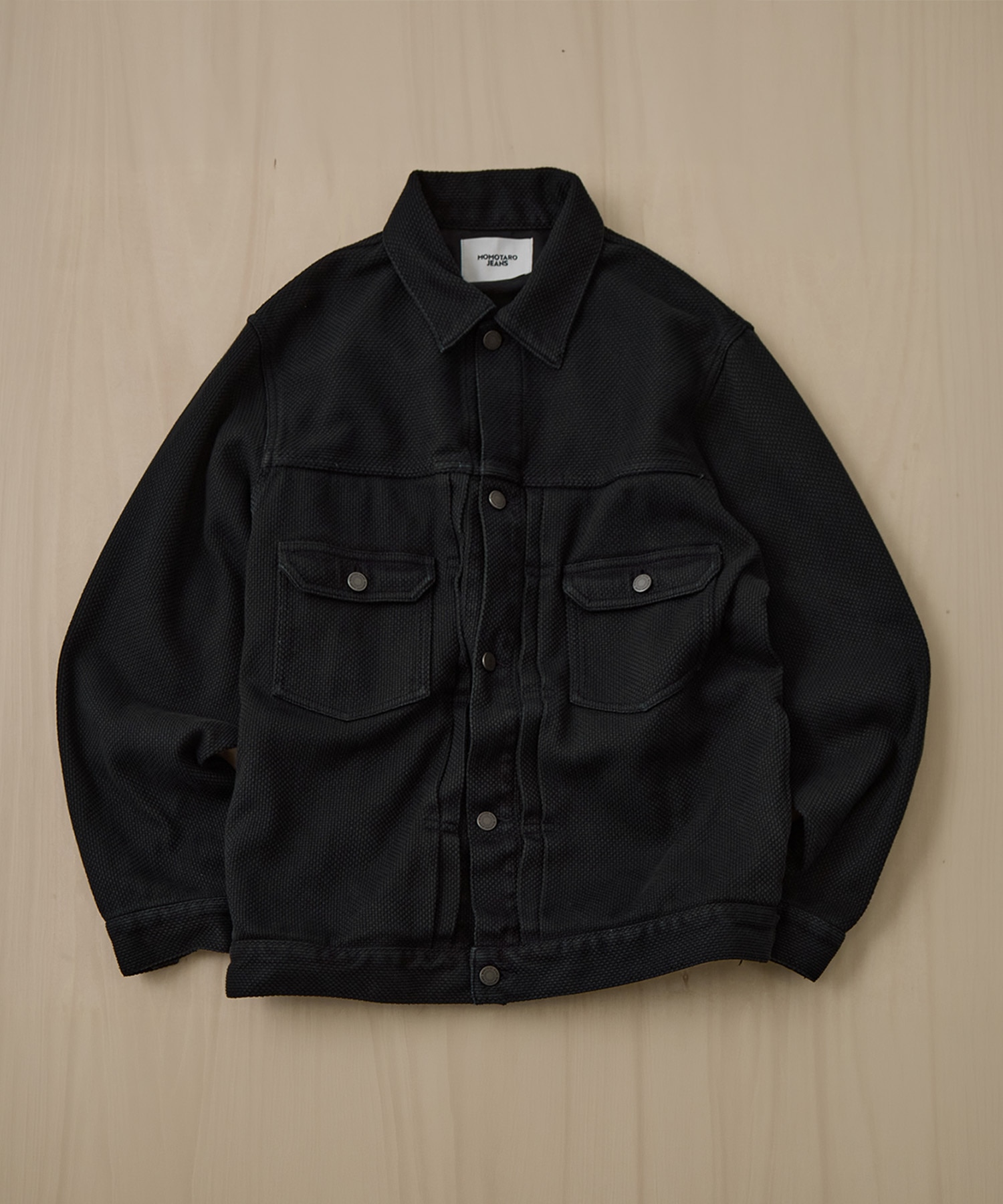 SASHIKO JACKET#002 OVERDYE MOMOTARO JEANS