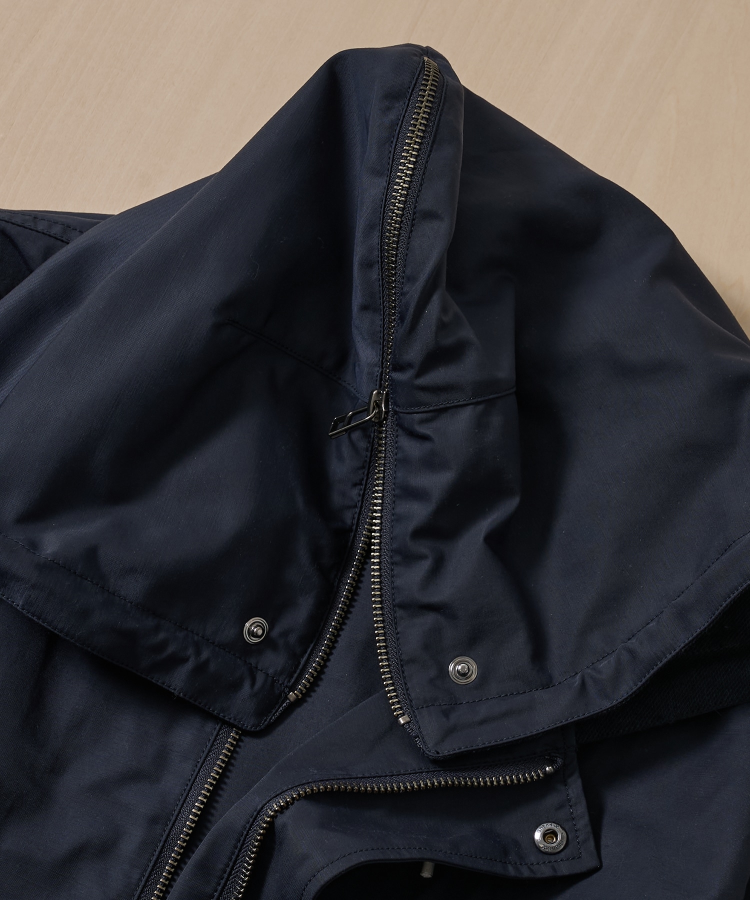 Nylon Twill Hooded Jacket nanamica