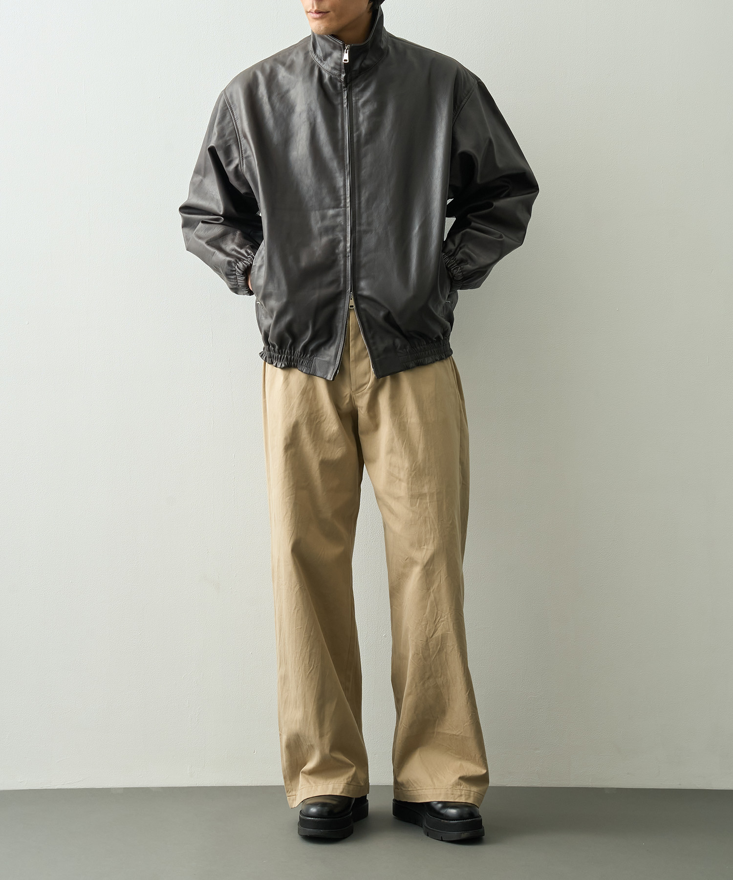 Carf Leather Truck Jacket YOKE