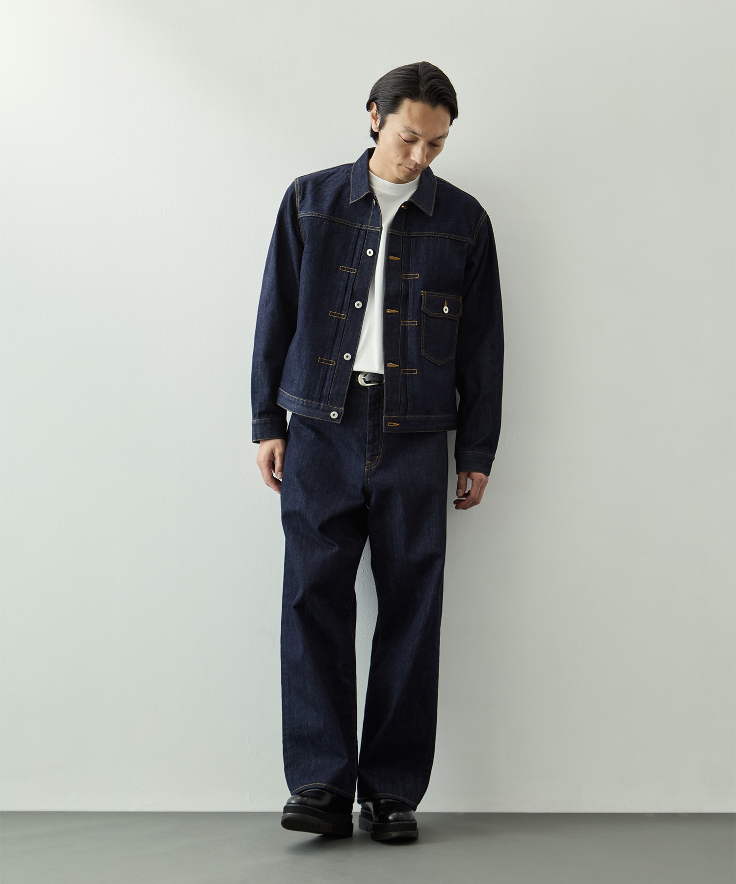 ヴィンテージスラブデニムジャケット KEY TIMEZ