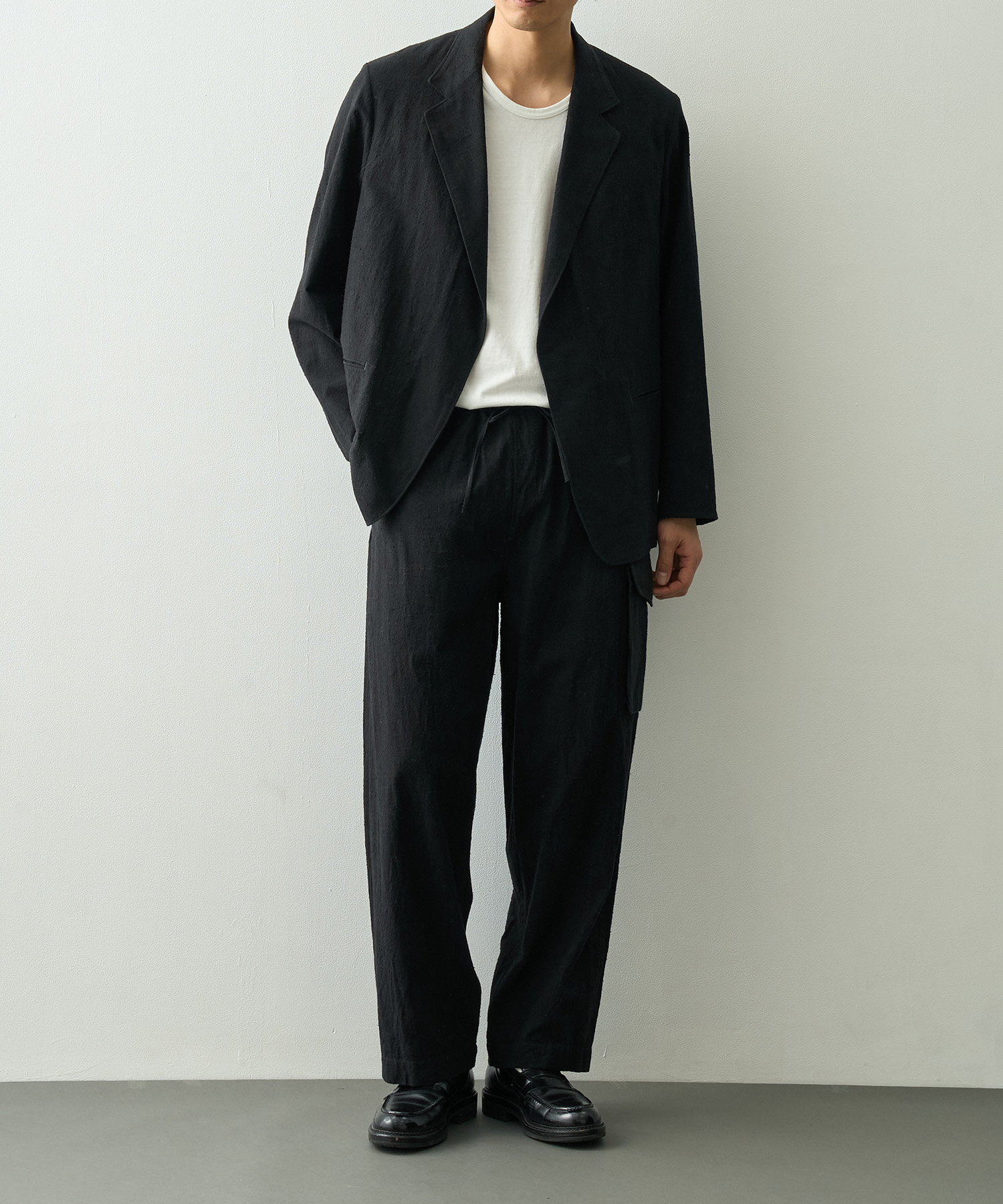 Silk/Cotton Nep Cardigan Jacket blurhms