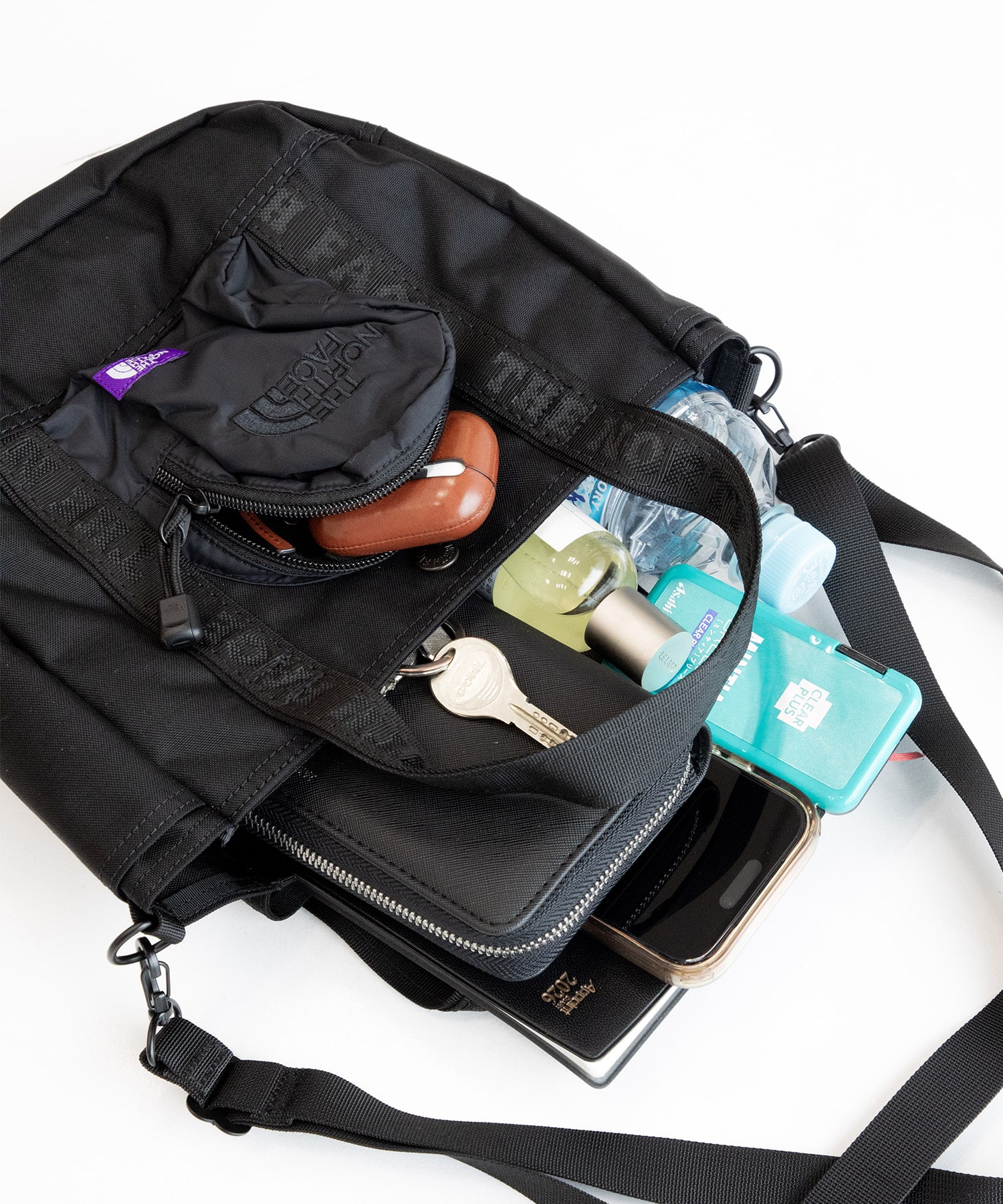 CORDURA Nylon Shoulder Tote Bag THE NORTH FACE Purple Label