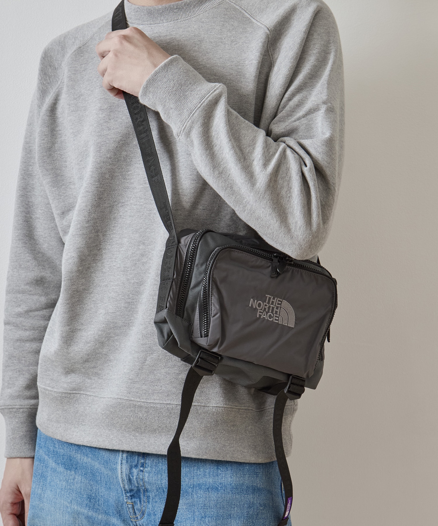 CORDURA Nylon Shoulder Bag THE NORTH FACE Purple Label