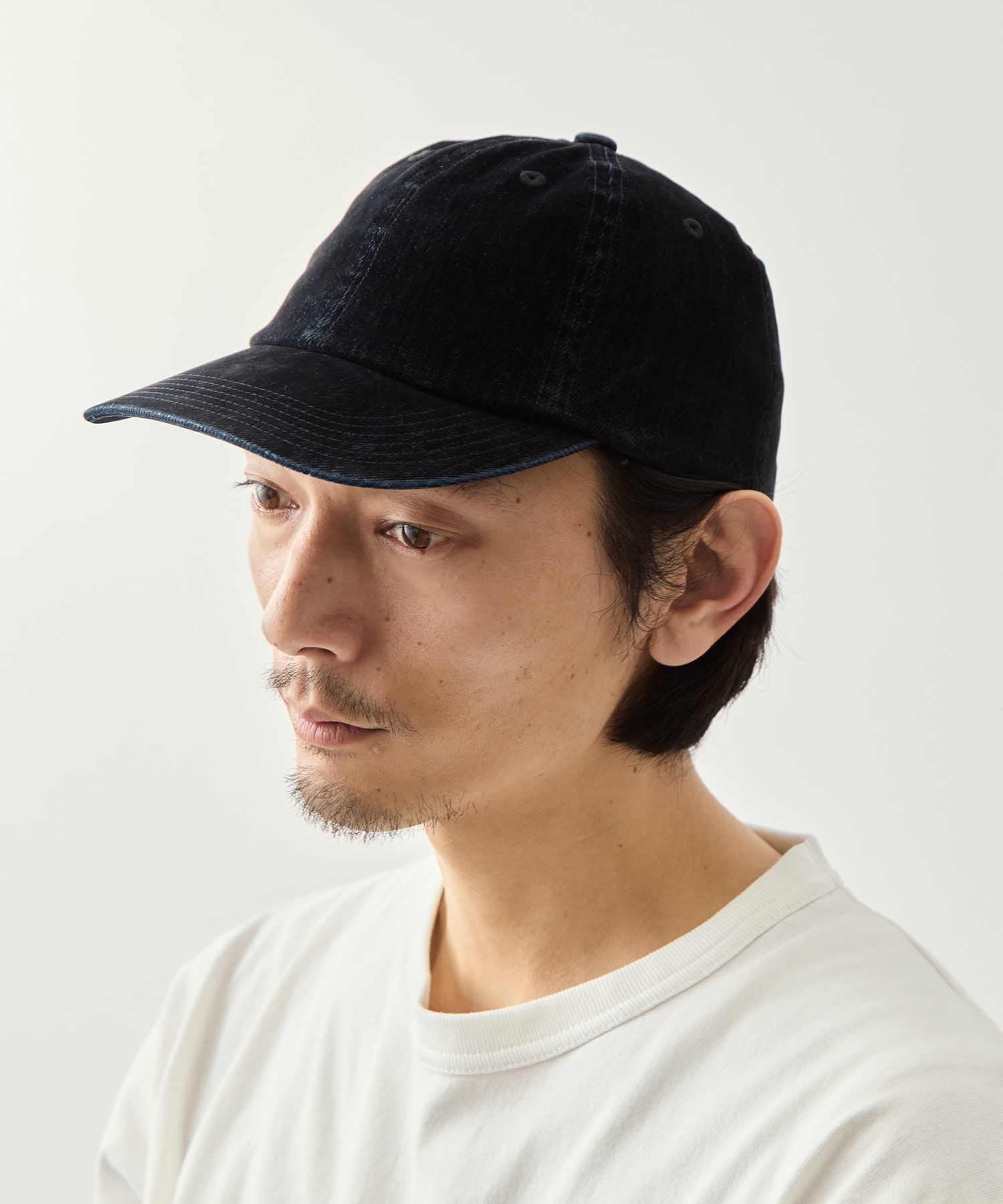 FLOCKY PRINTED DENIM 6PANEL CAP KIJIMA TAKAYUKI
