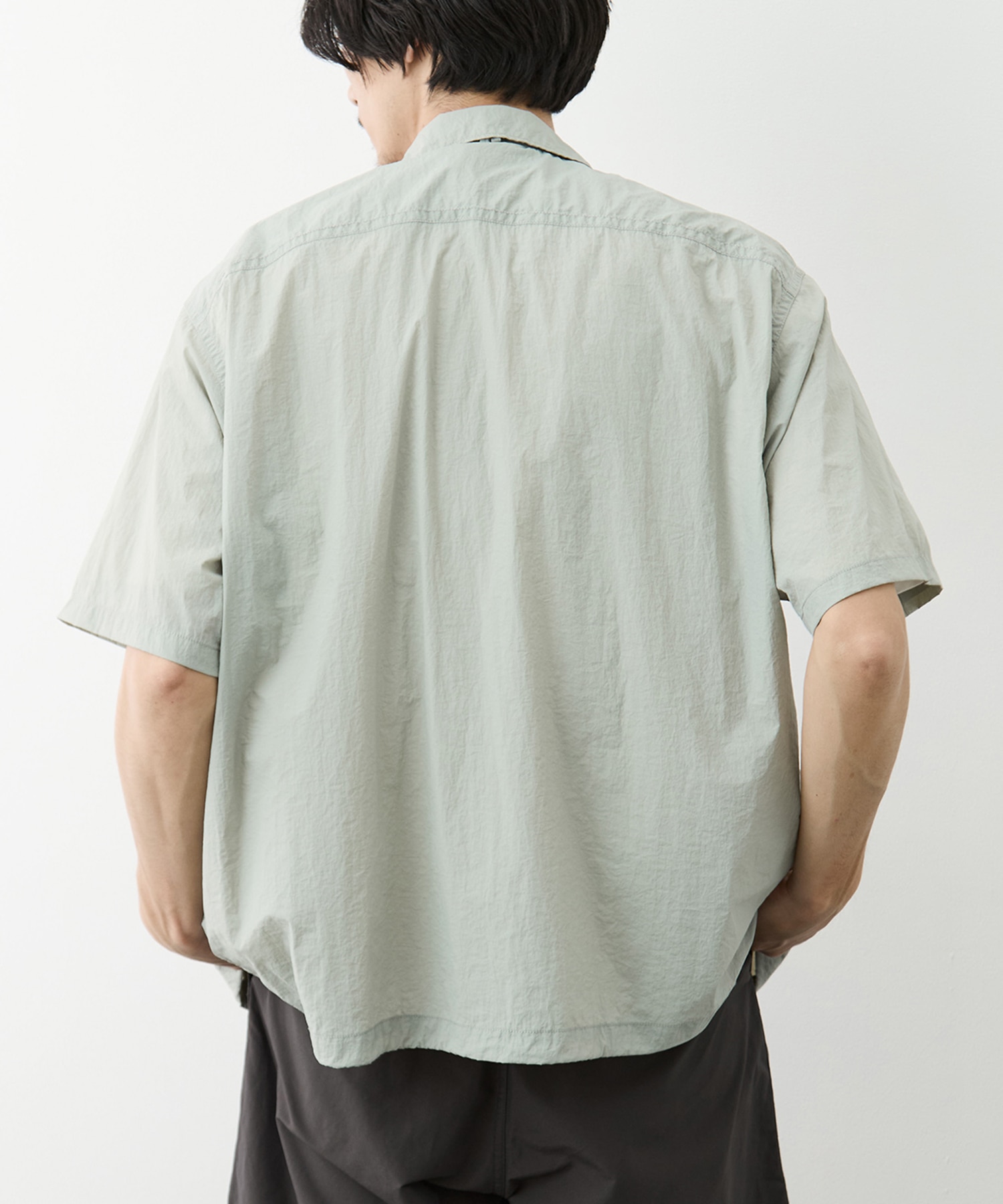 Nylon Taffeta Field S/S Shirt THE NORTH FACE Purple Label