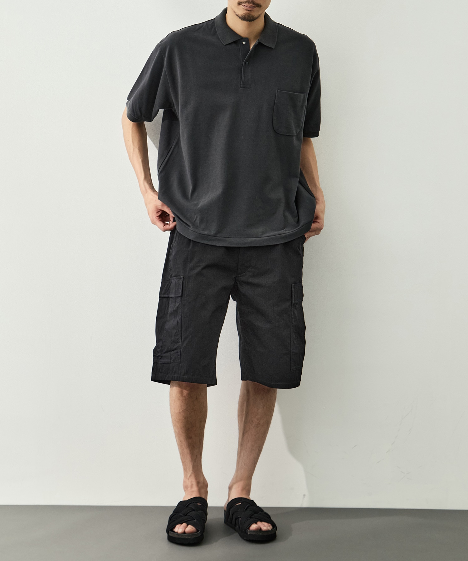 S/S Polo Shirt nanamica