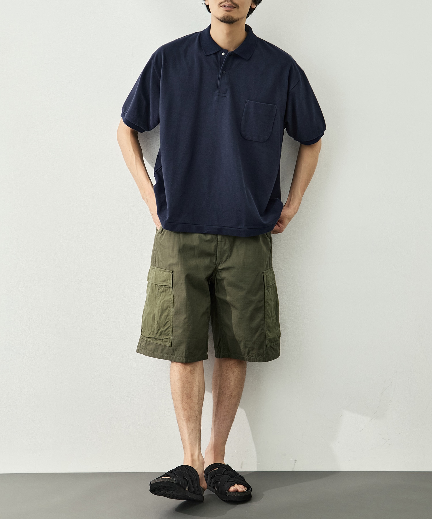S/S Polo Shirt nanamica
