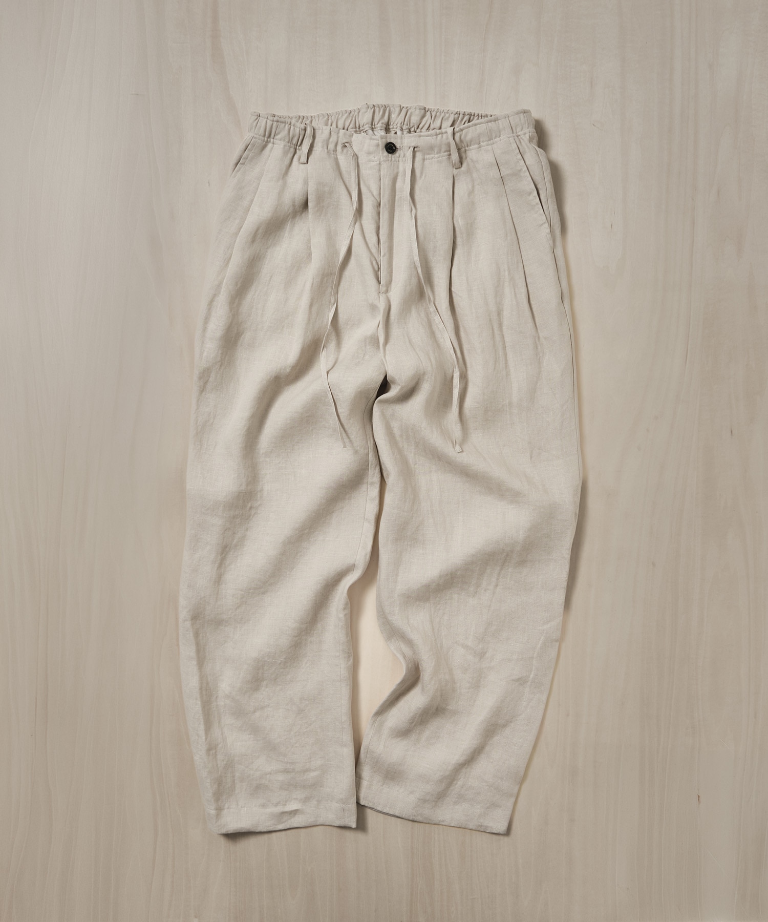DOUBLE PLEATED EASY TROUSERS MARKAWARE