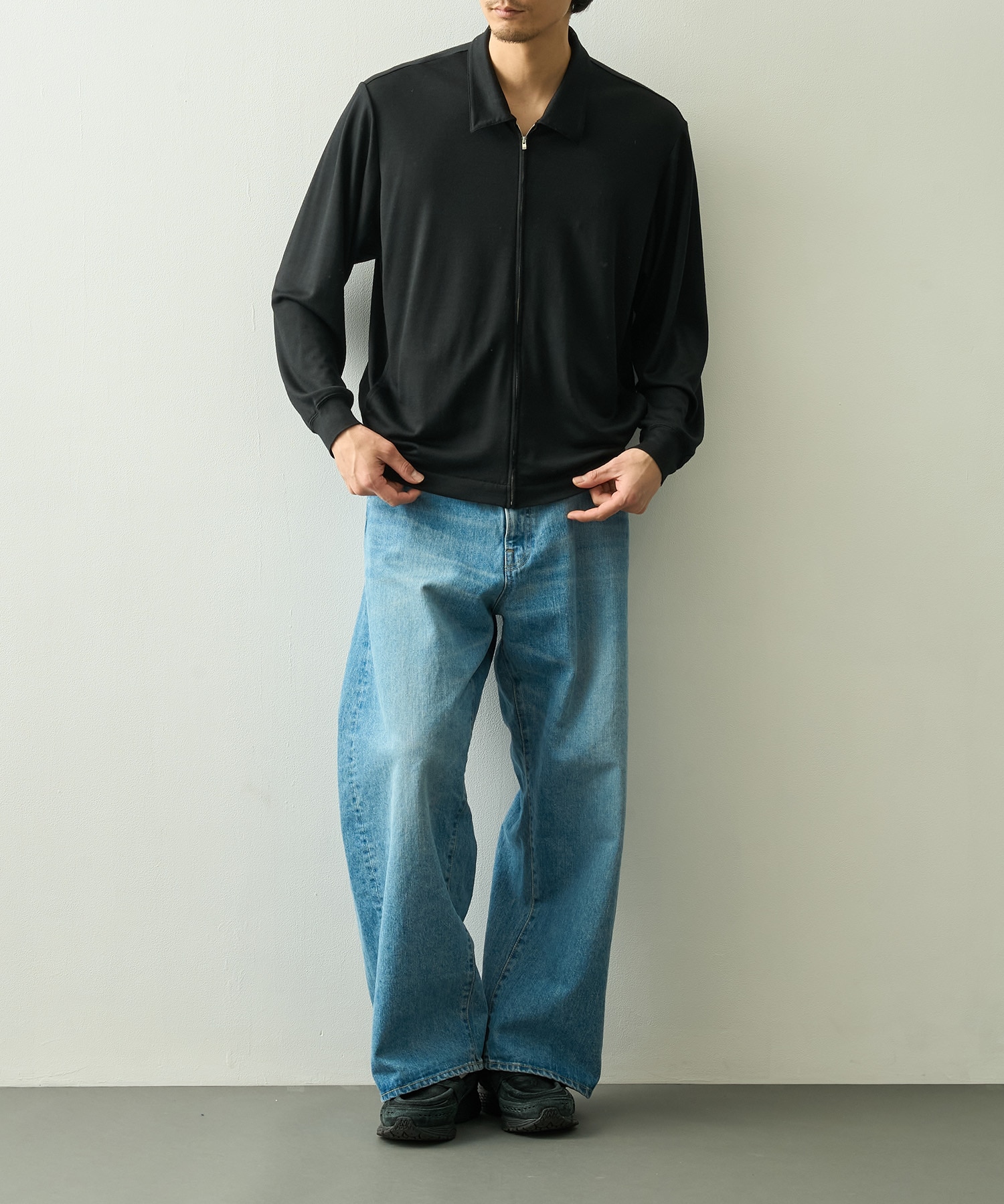 Zip Blouson WRAPINKNOT