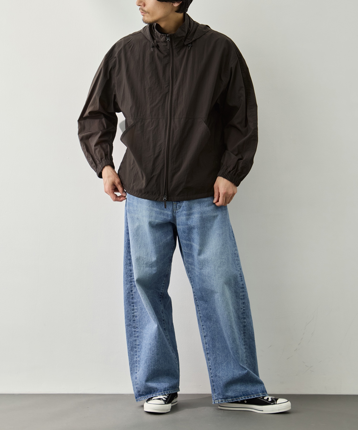 SUPER LIGHT NYLON SPORT JACKET ATON