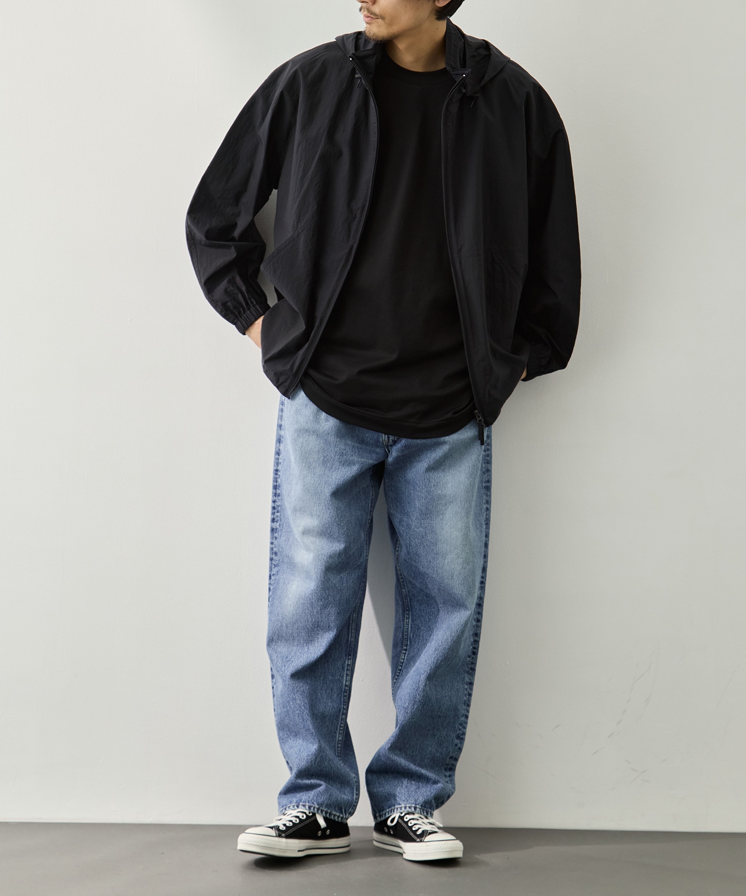 SUPER LIGHT NYLON SPORT JACKET ATON