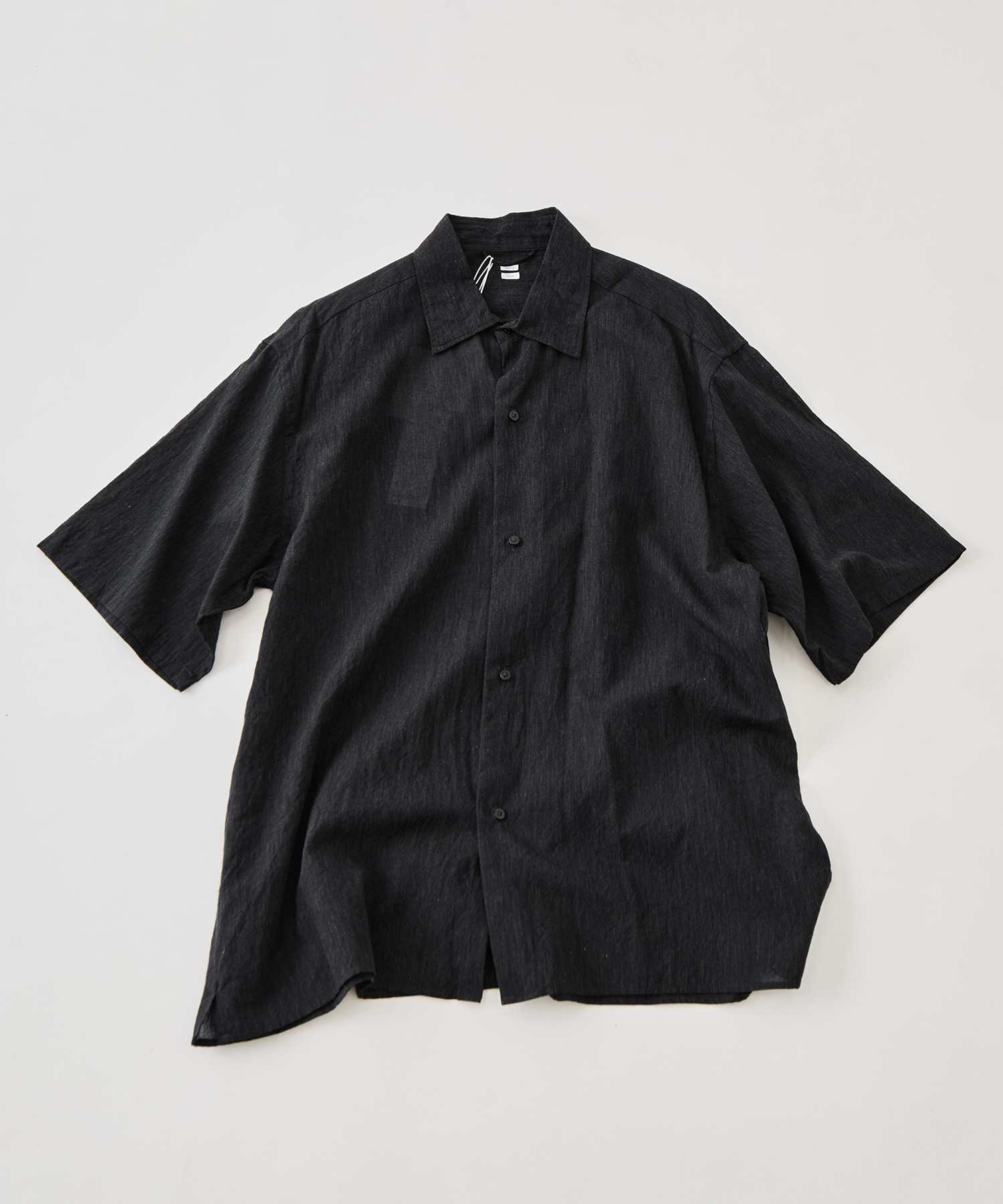 Silk-Co Voile Half-Sleeve Shirt blurhms