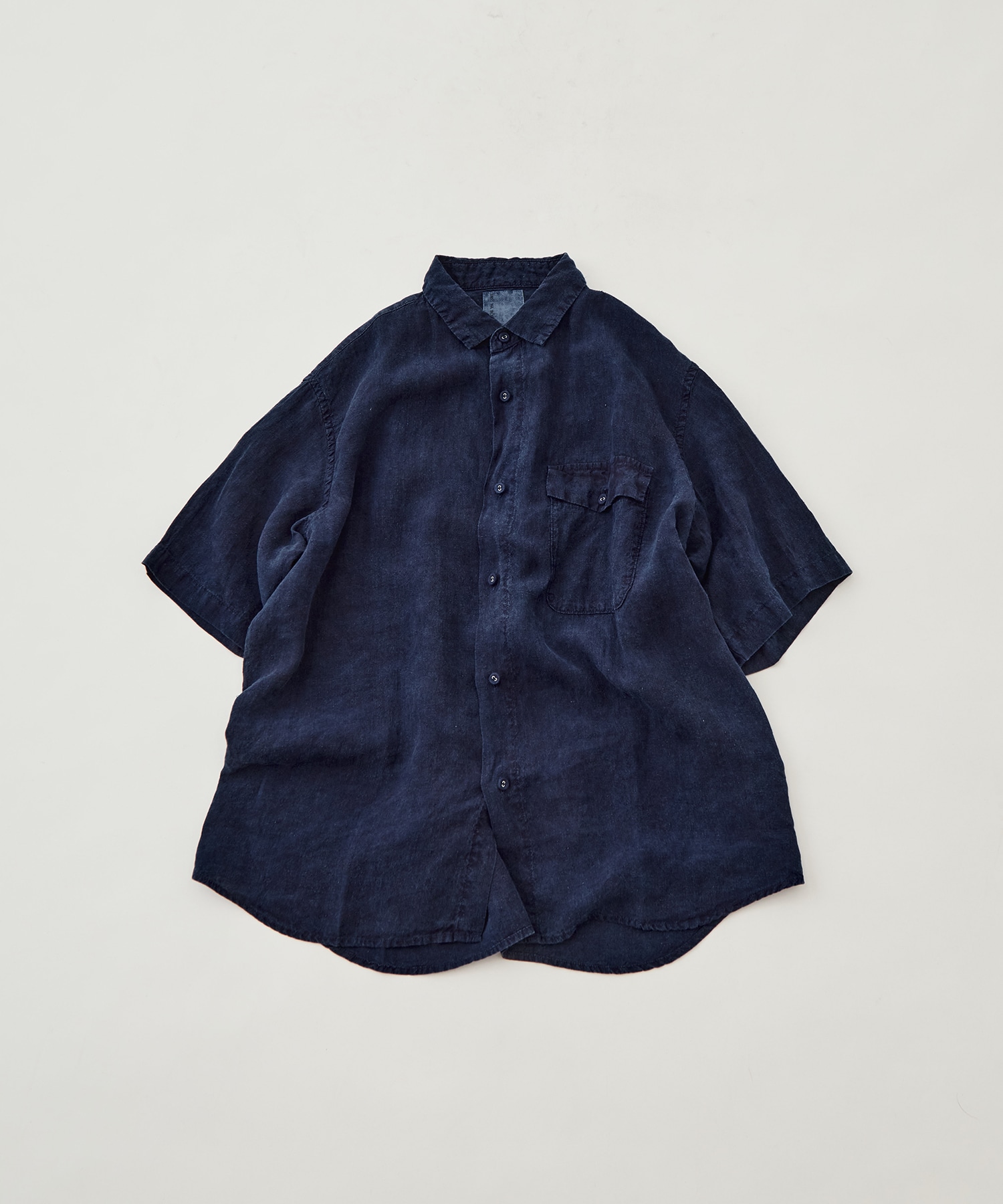 グランパリネンシャツINDIGO BRU NA BOINNE