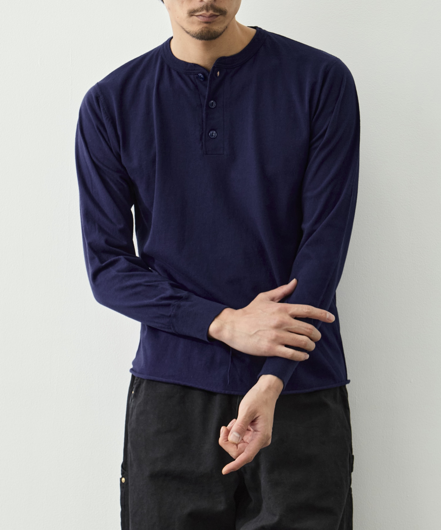 HEALTHKNIT HENRY NECK L/S MASSES