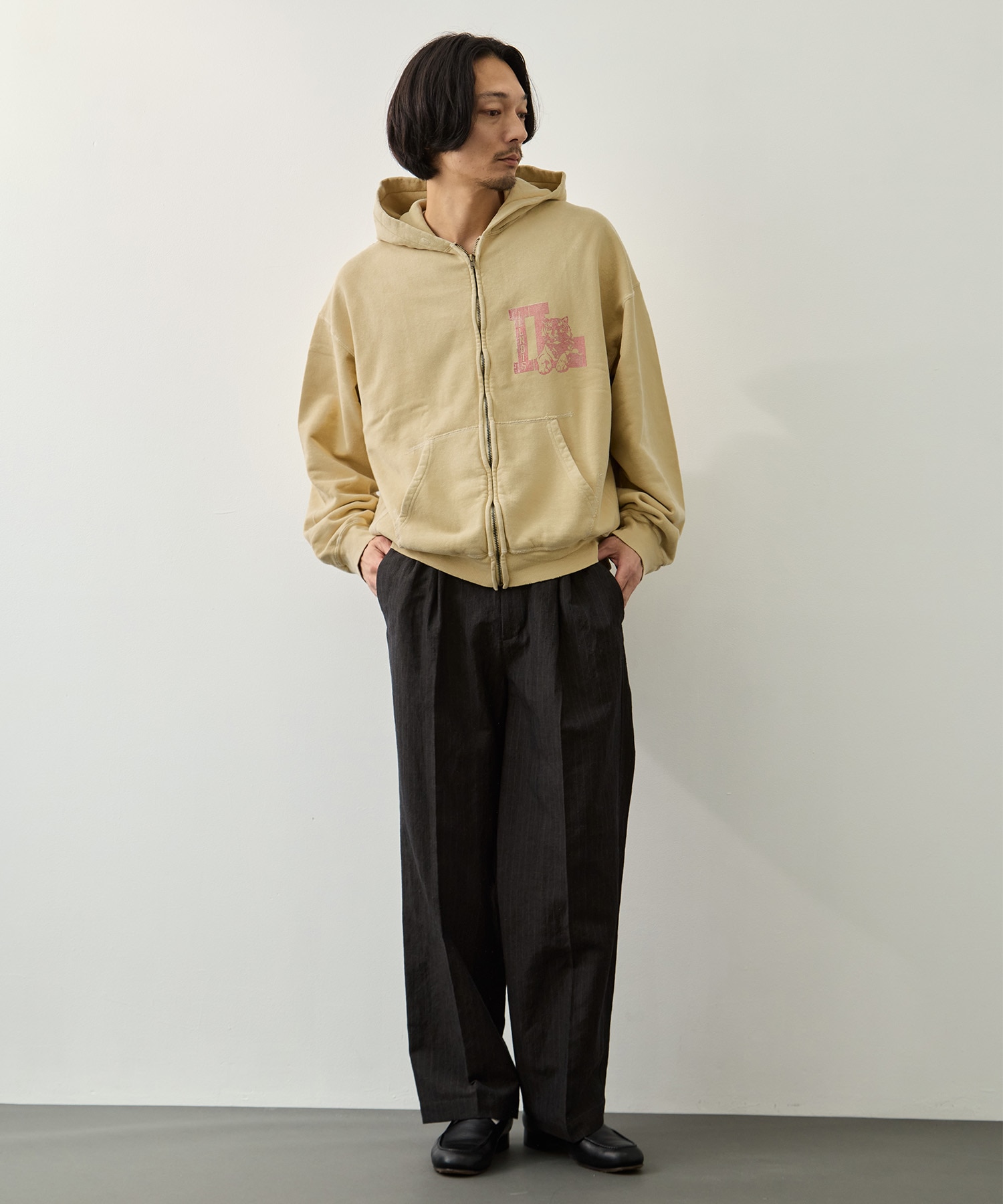 NEW SP加工3飛び裏毛ZIPパーカー(IL) REMI RELIEF