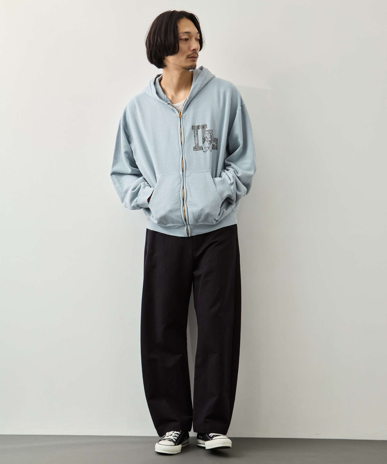 NEW SP加工3飛び裏毛ZIPパーカー(IL) REMI RELIEF