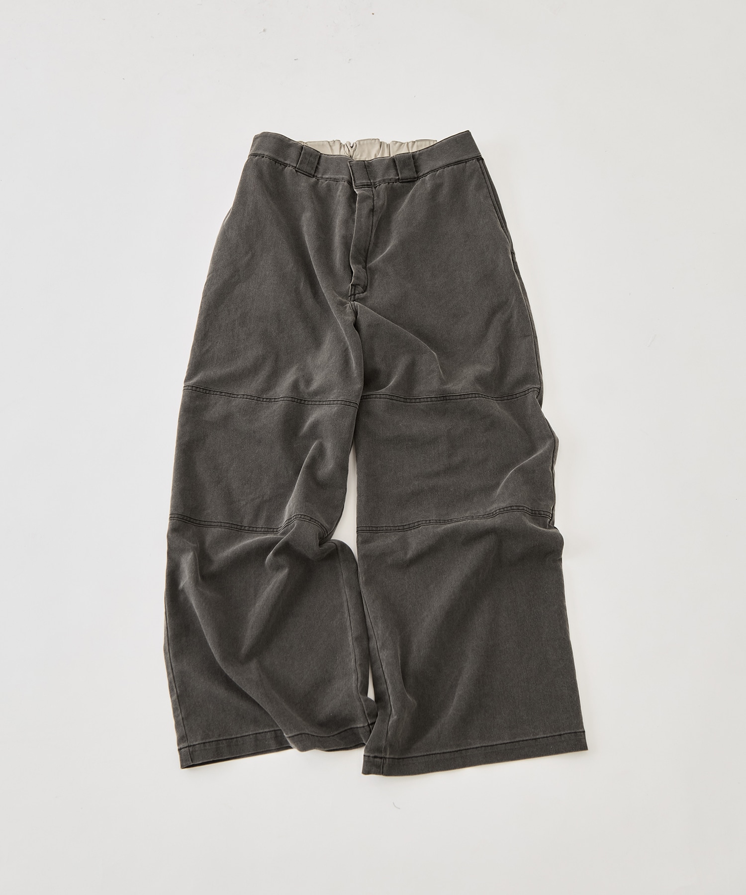 Pigment Coating T/R Twill Double Knee Work Trousers COOTIE PRODUCTIONS