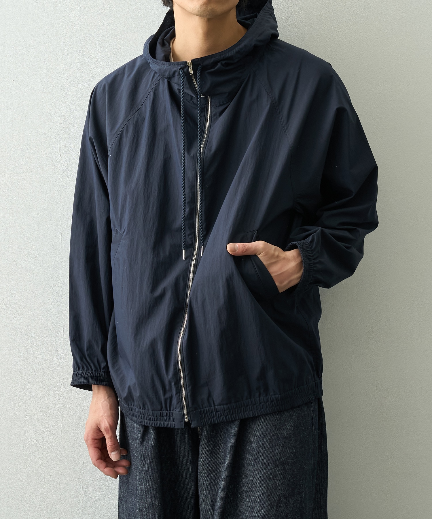 COTTON NYLON MOUNTAIN PARKA FUJI
