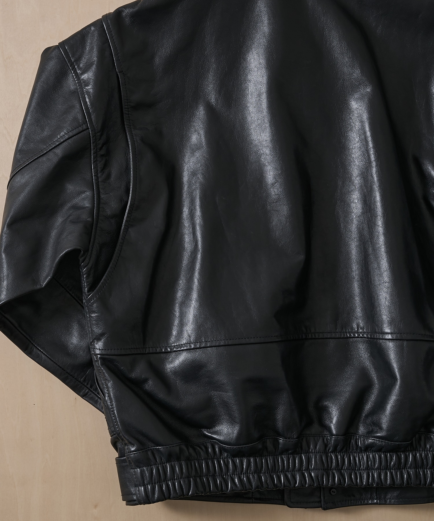 別注 Leather Flight Jacket YOKE