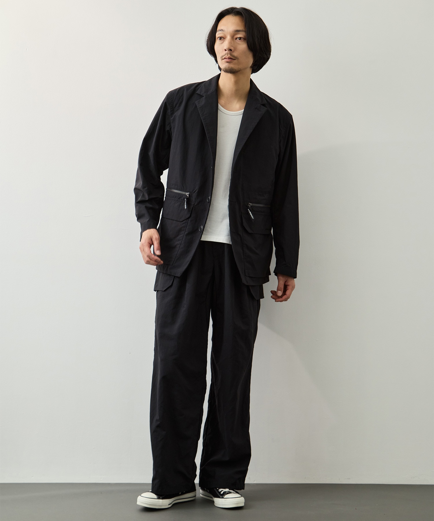 twill jacket and wander