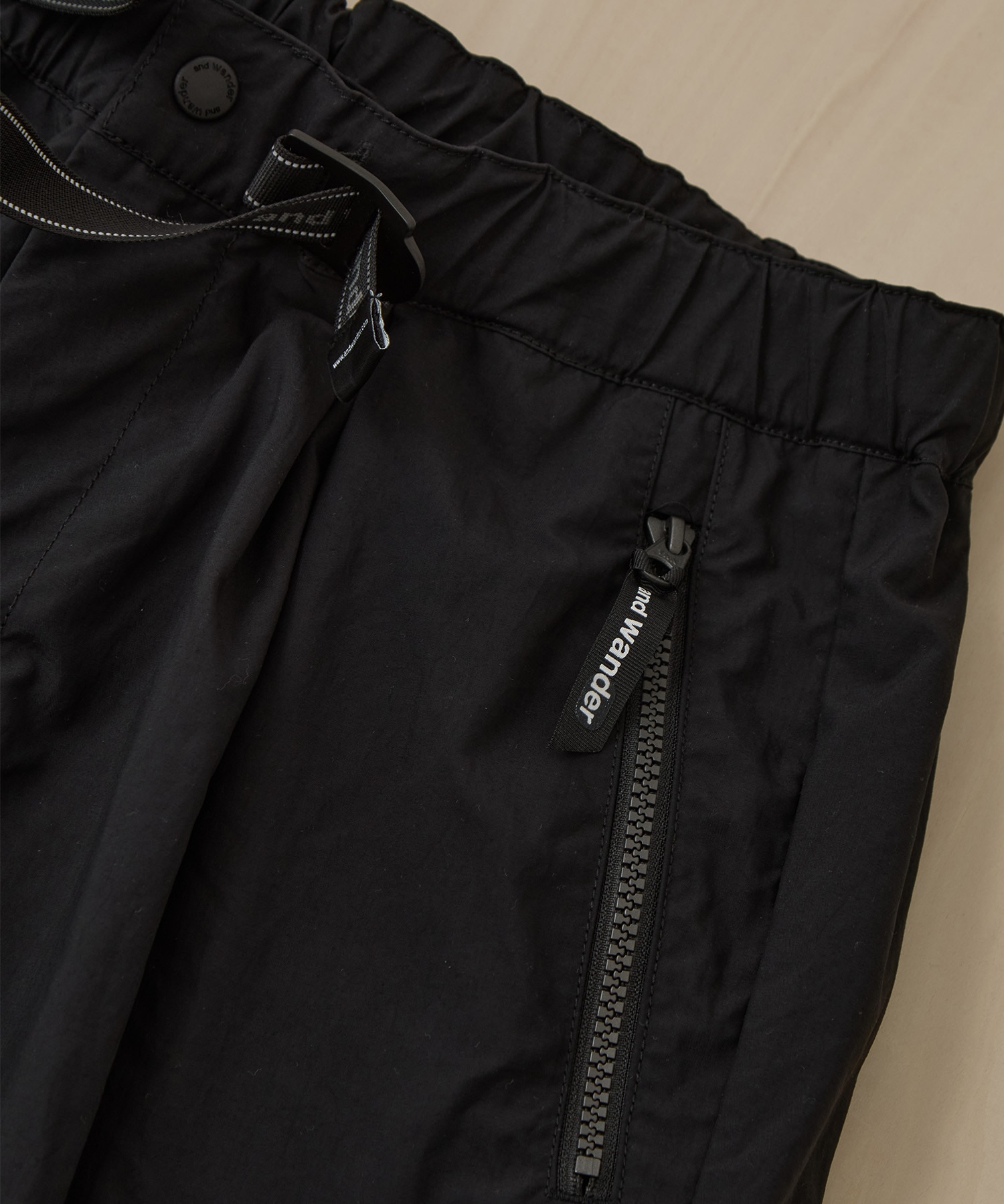 twill pants and wander