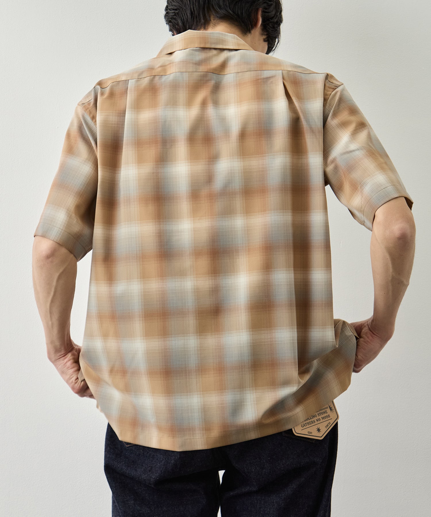 【PENDLETON×GDC】Open Collar Shirt S／S GDC