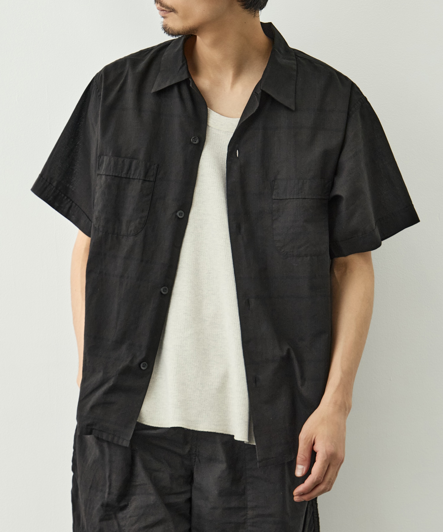 MADRAS DYED S/S SHIRT MASSES