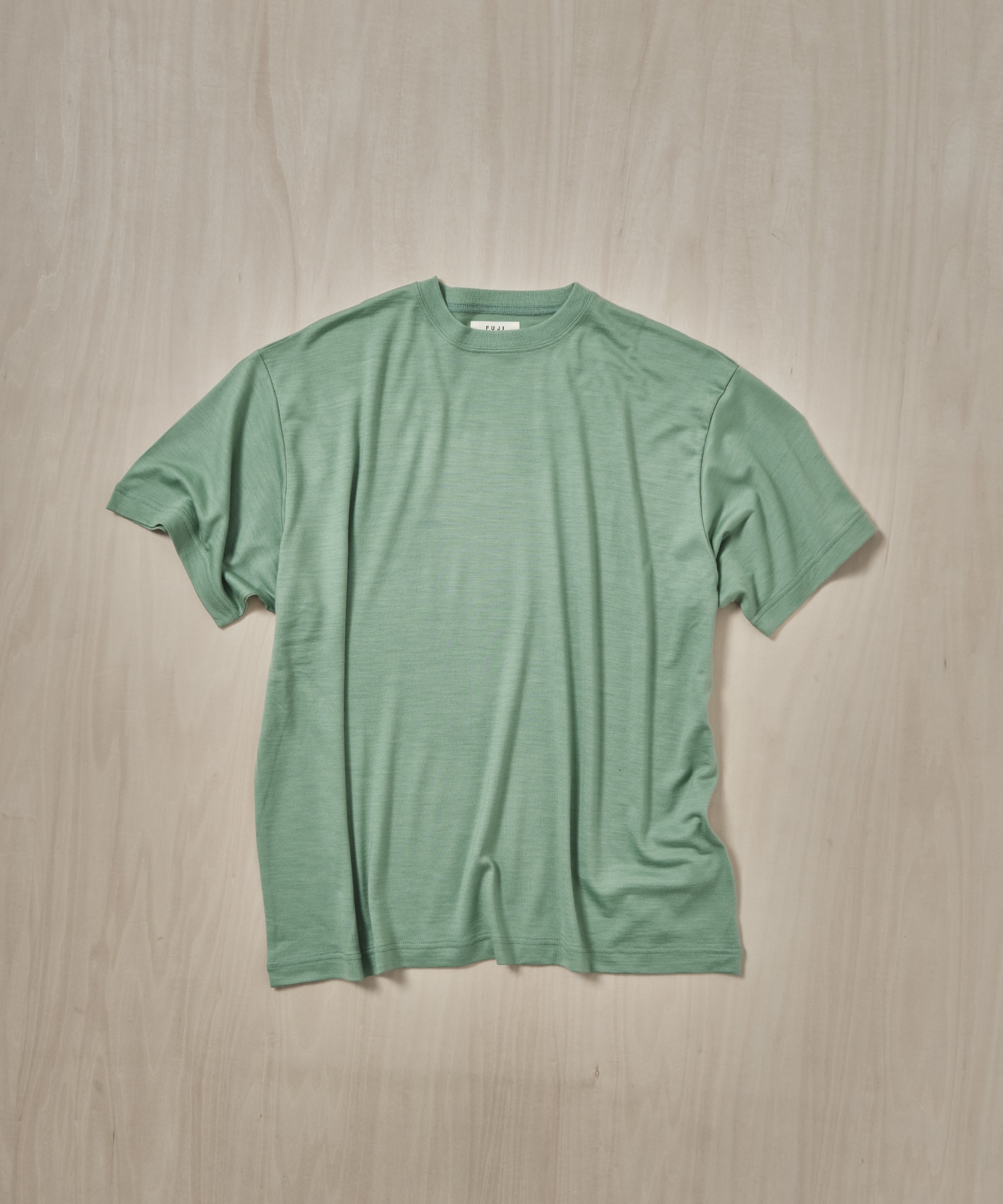 WOOL S/S T-SHIRT FUJI