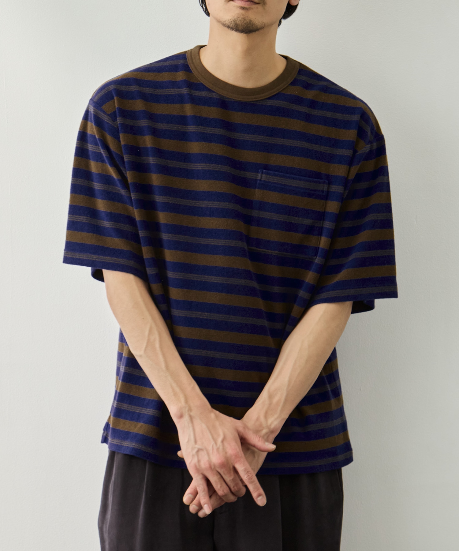 Pile Border Pocket Tee PHEENY