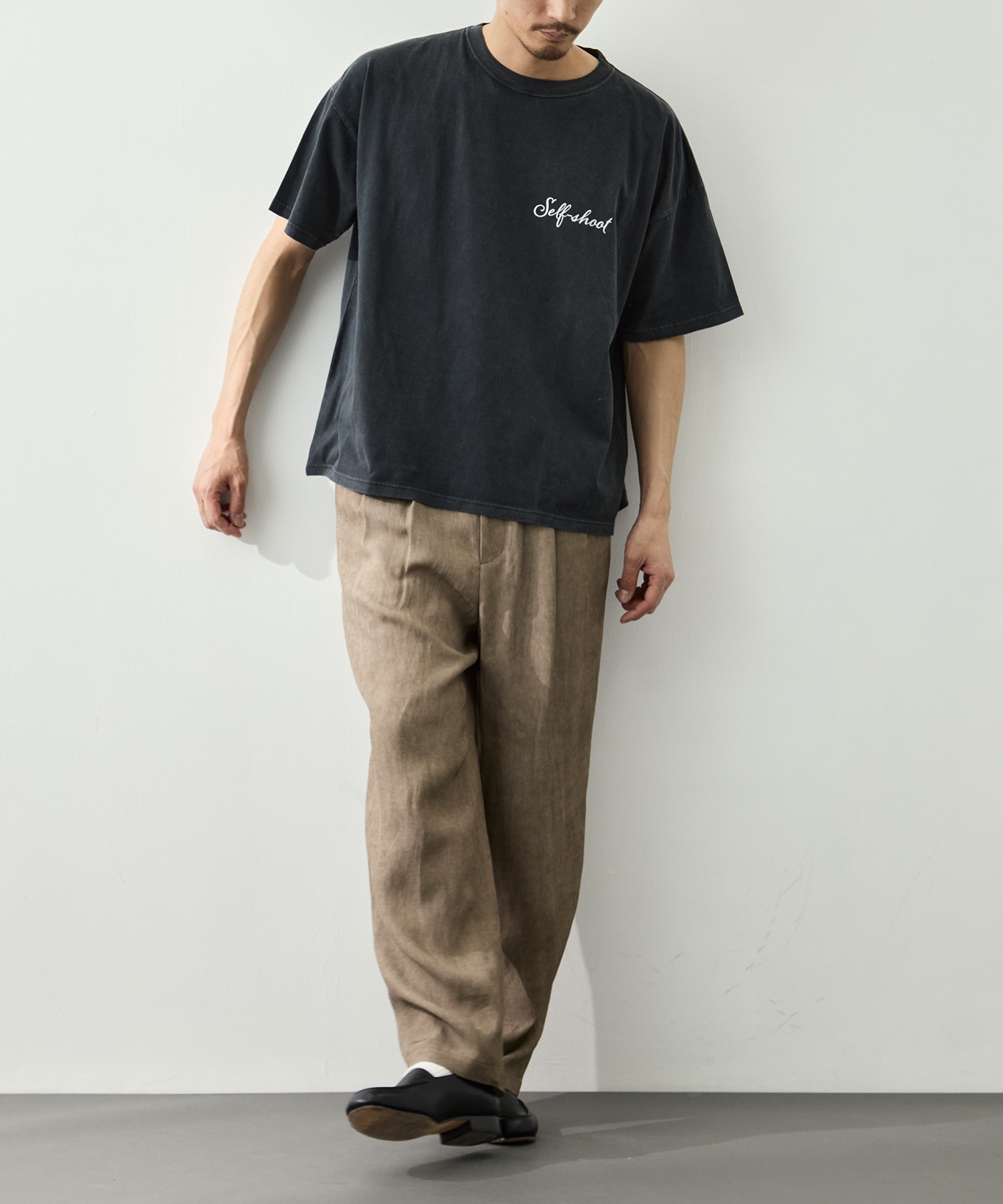 HARD SP加工20/-天竺BIGサイズT(Self shot M) REMI RELIEF