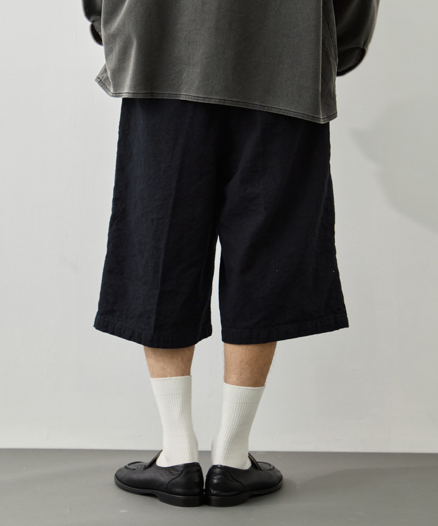 C/Li Canvas 2 Tuck Short Trousers COOTIE PRODUCTIONS