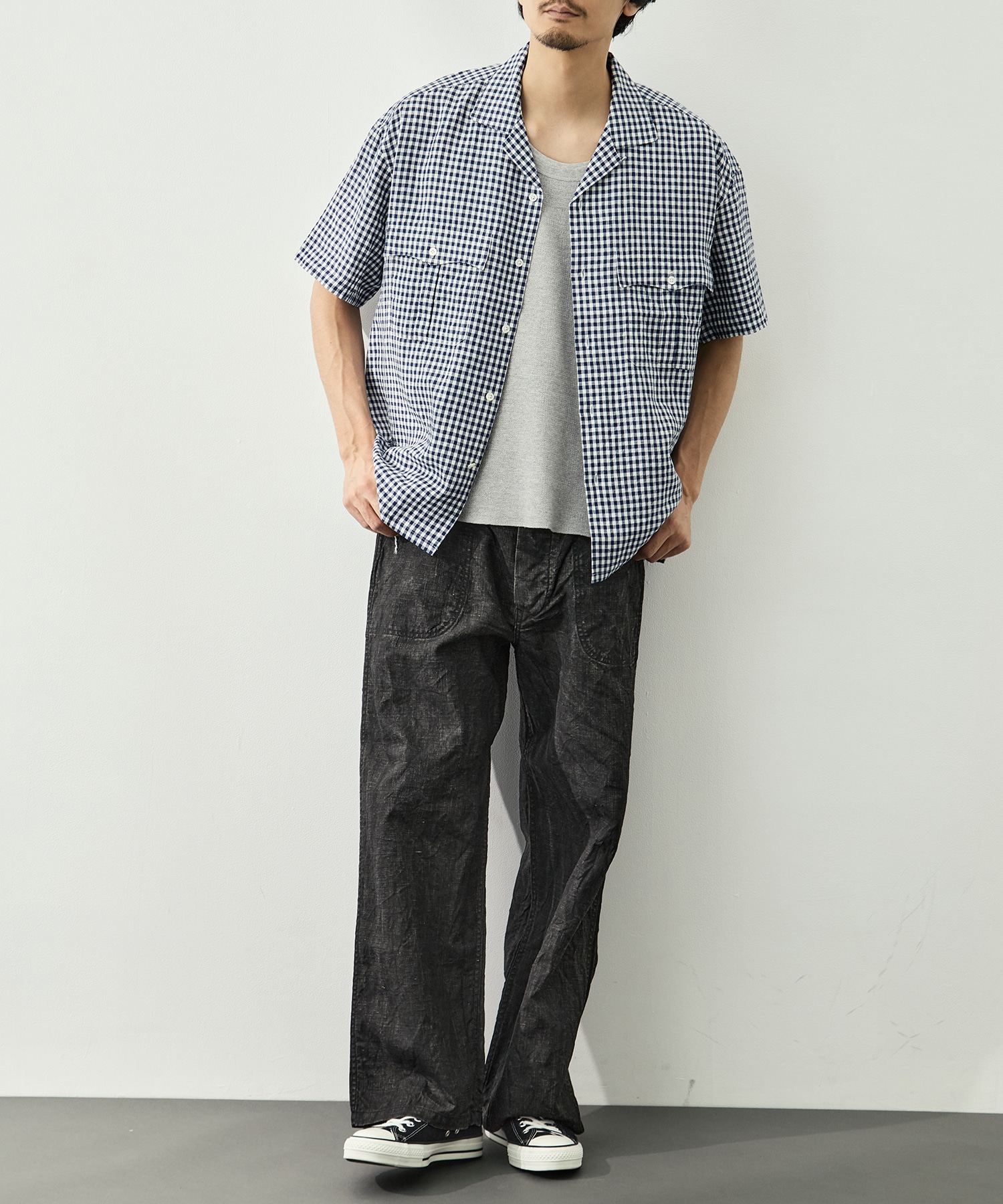 PC-016-3979-0038/D. BU/KEROUC LIN GNGHM CK SHIRT PORTER CLASSIC