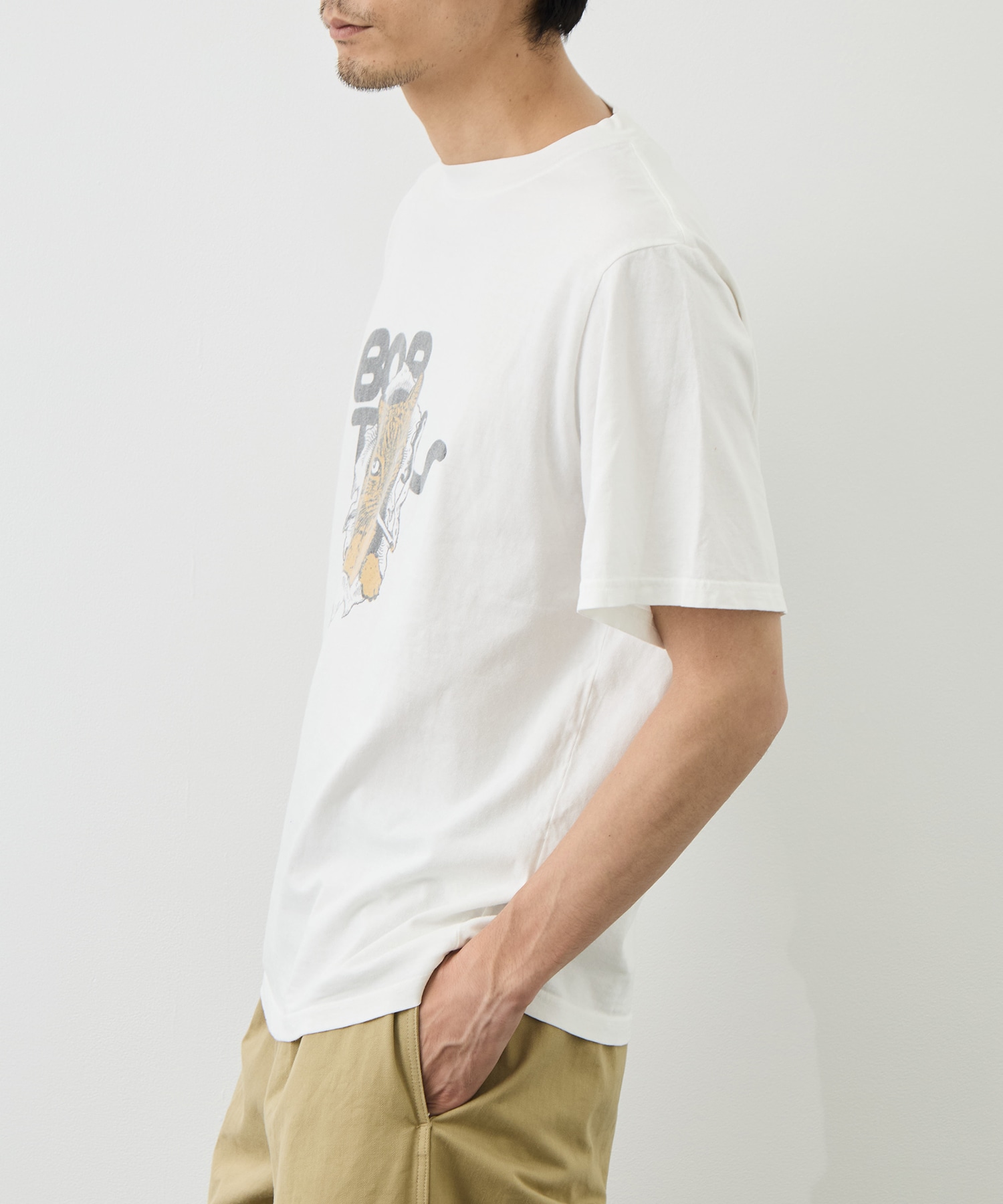 別注 HARD SP加工20/-天竺レギュラーT(BOB) REMI RELIEF