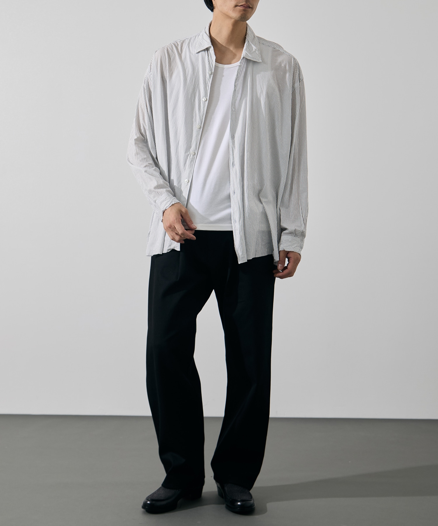 46G Stripe Artisan Shirt KANEMASA PHIL.