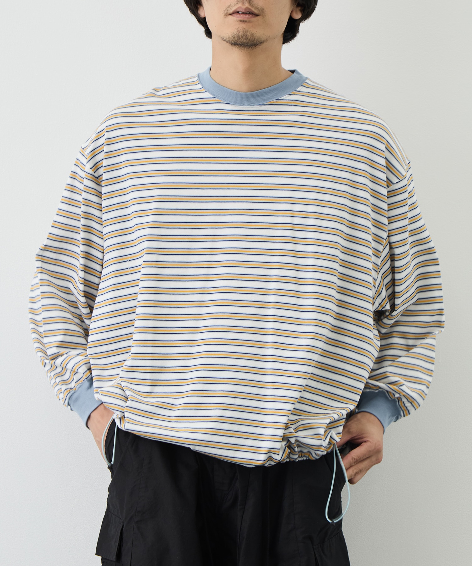 Balloon Border Long-sleeve T-Shirt is-ness