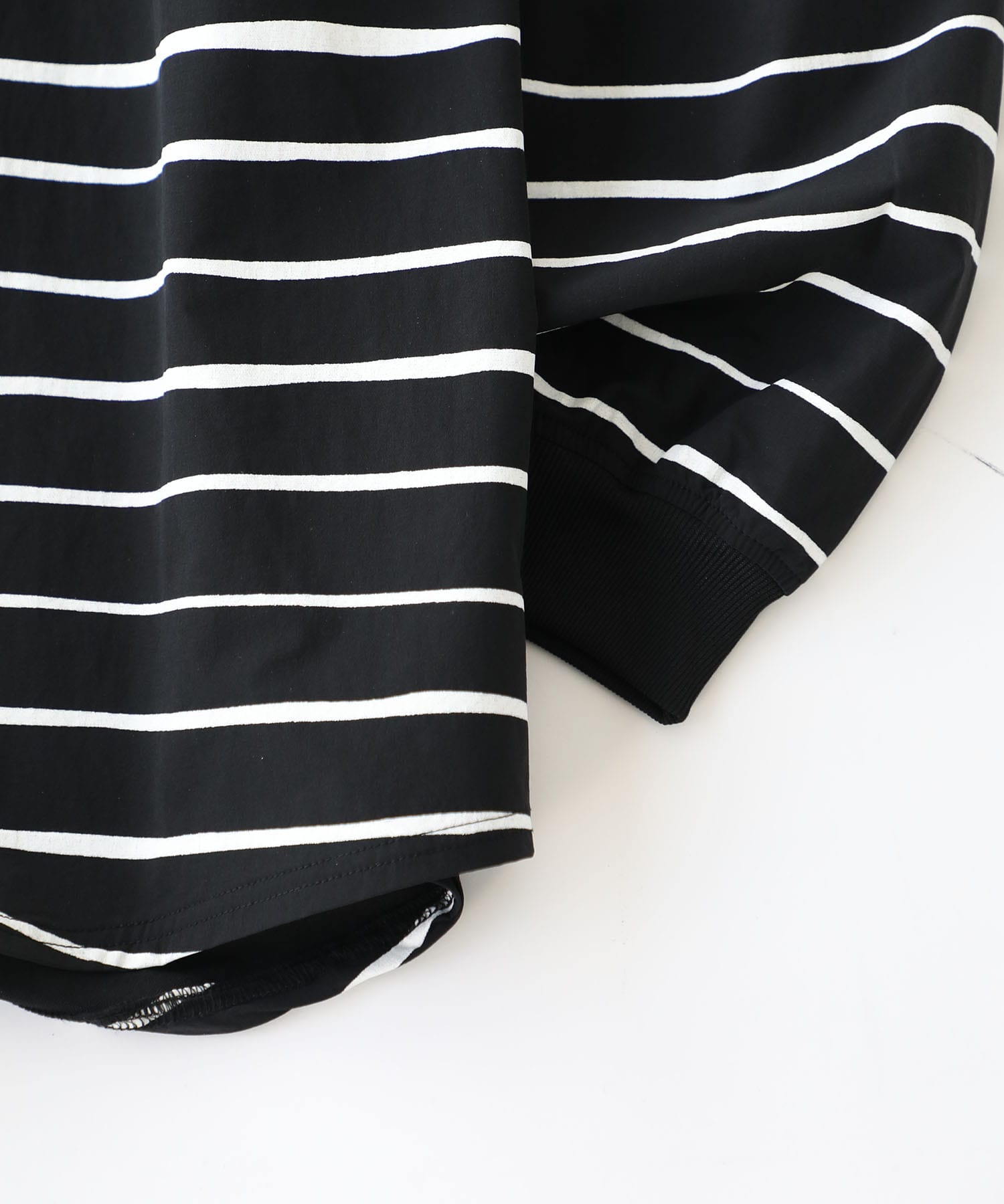 SUPER BIG LS TEE (NYLON STRIPE) S.F.C