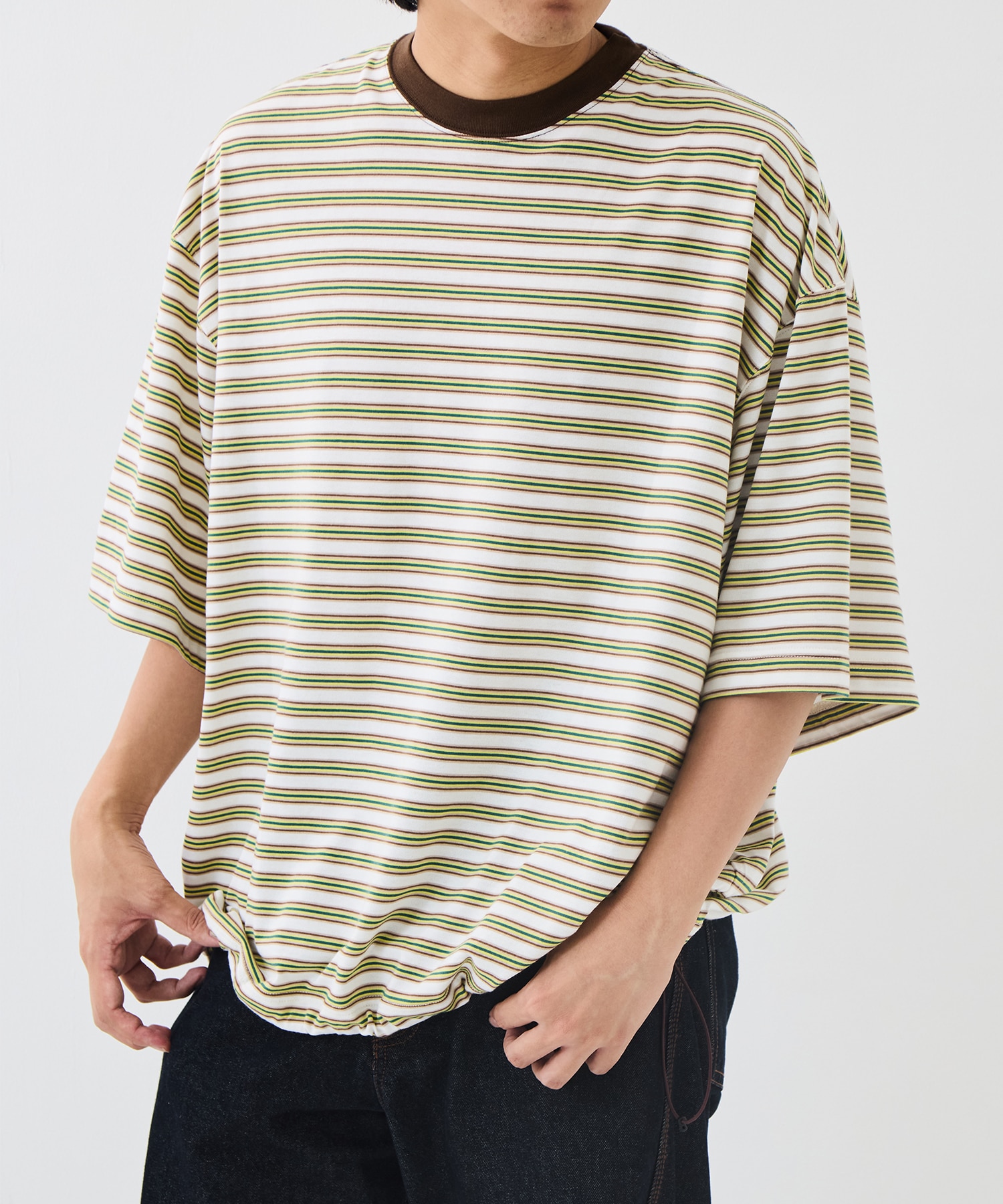 Balloon Border Short-sleeve T-Shirt is-ness
