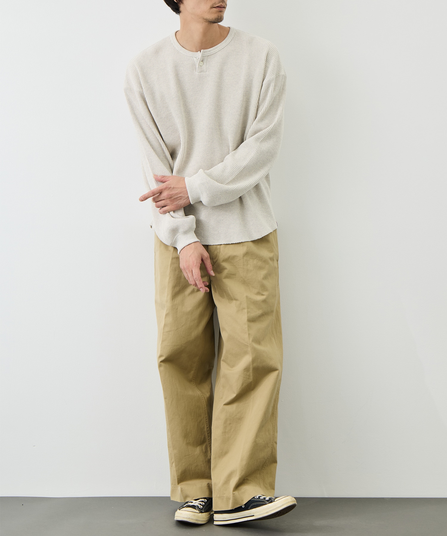 Thermal Henley Long-sleeve Shirt is-ness