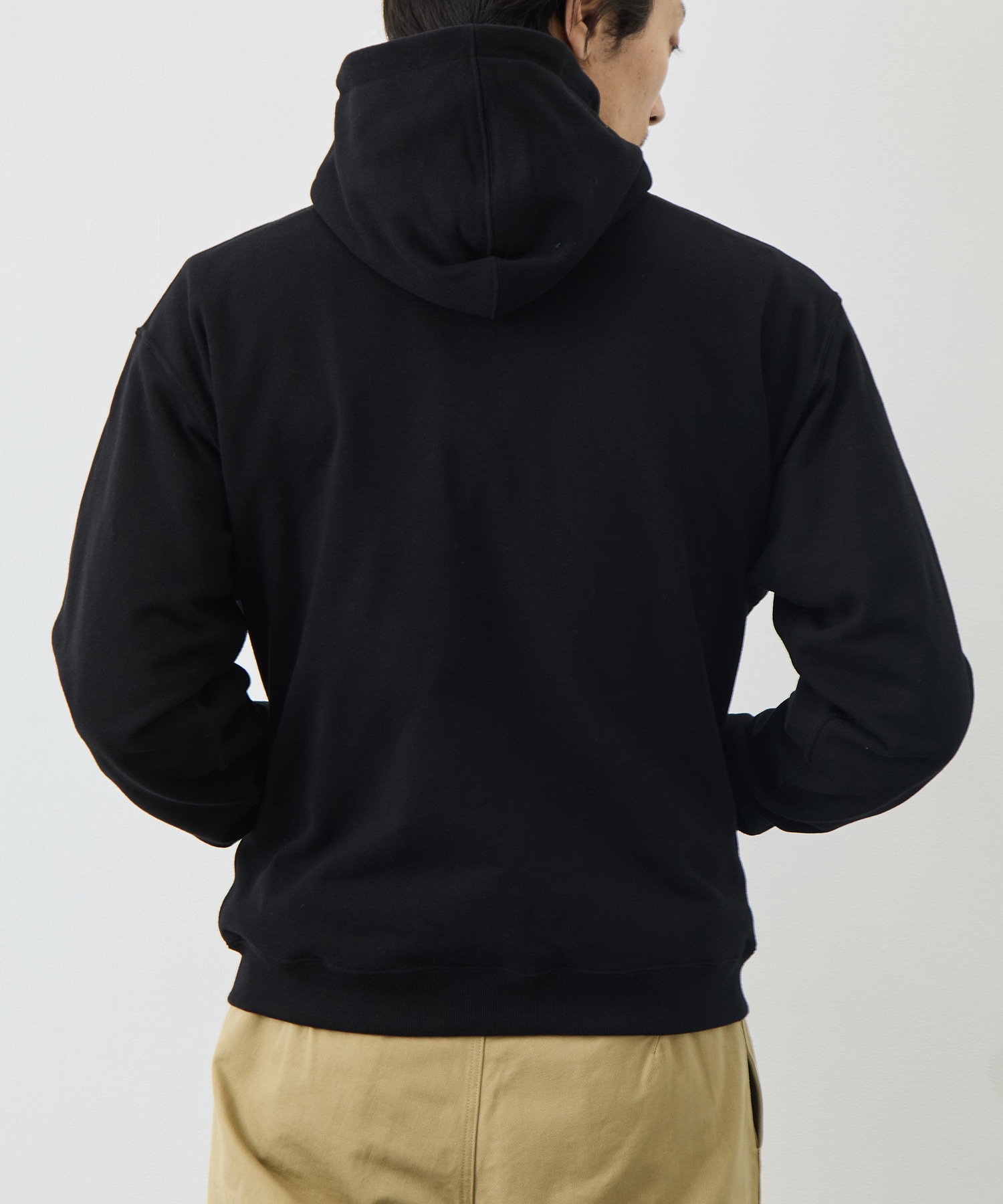COTTON ZIP UP HOODIE FUJI
