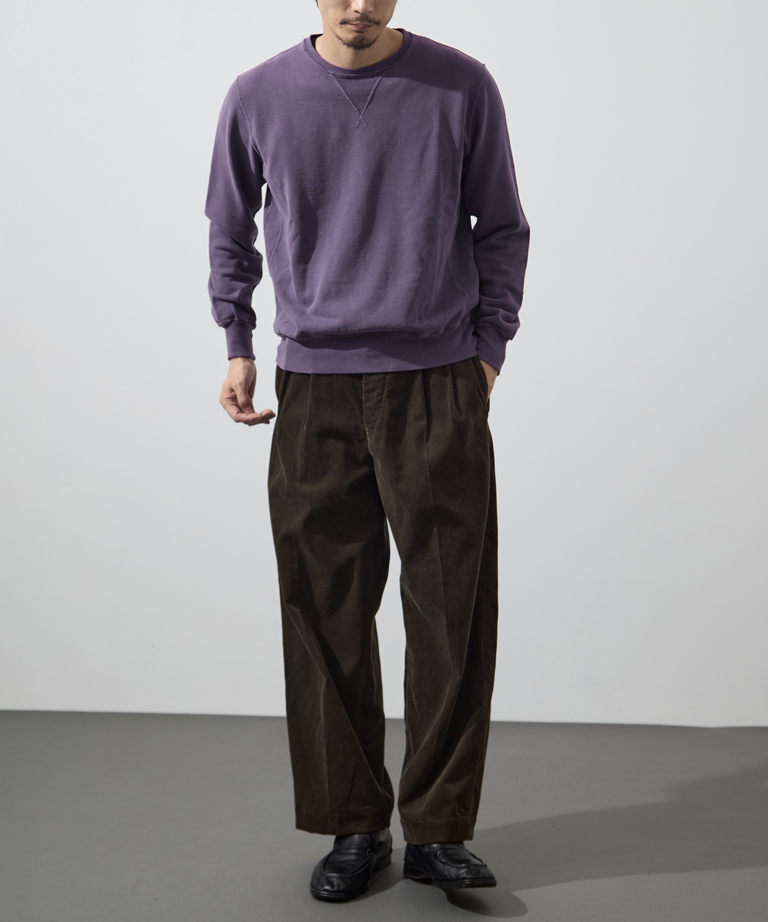 Corduroy Military Trousers blurhmsROOTSTOCK