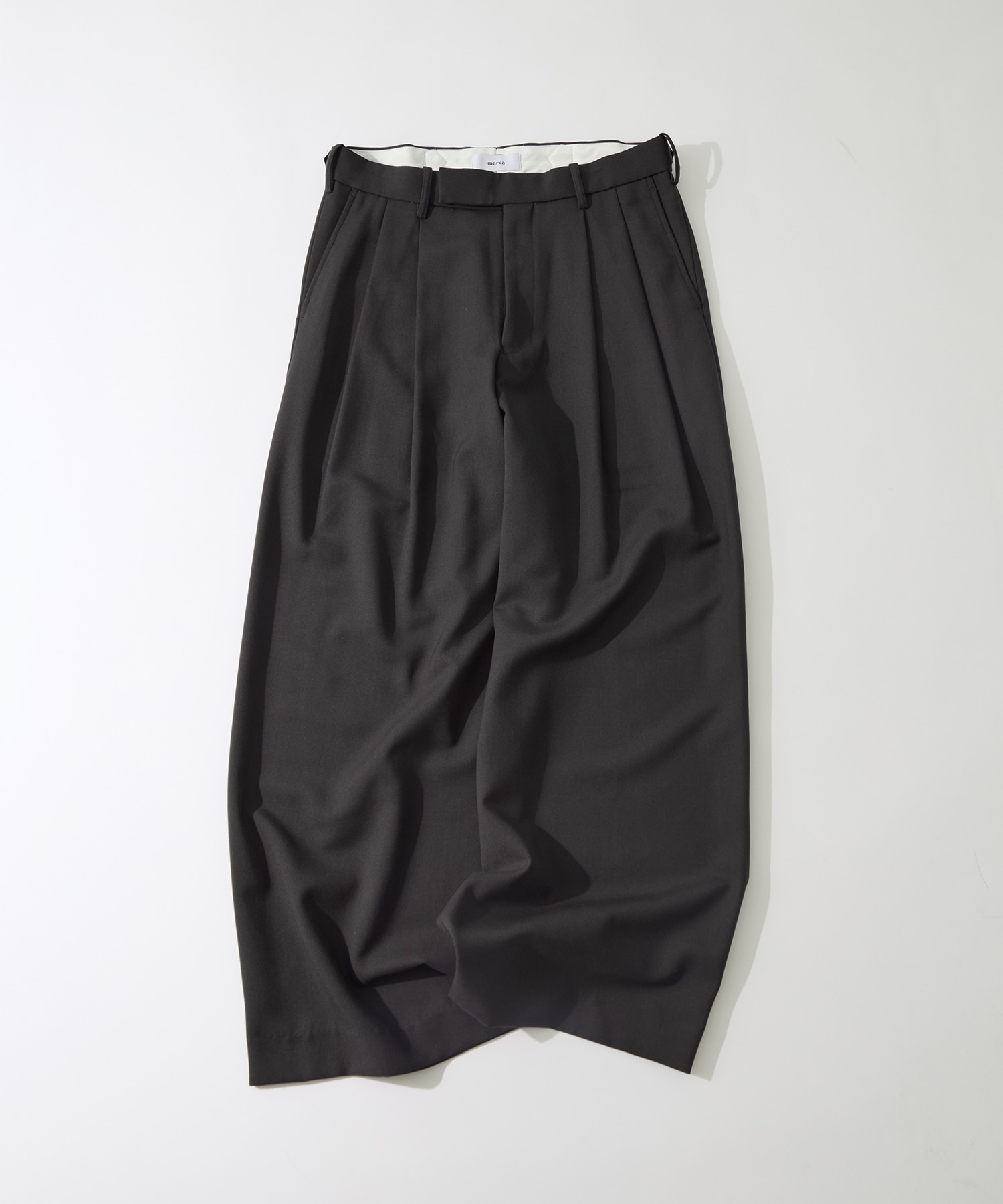 DOUBLE PLEATED BUGGY TROUSERS marka