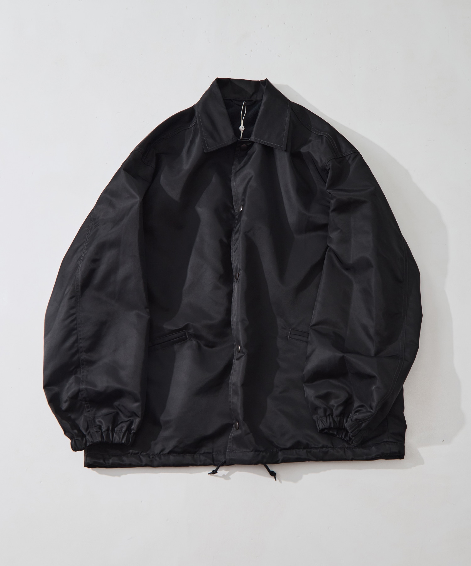 Washed Nylon Coach Jacket FW blurhmsROOTSTOCK