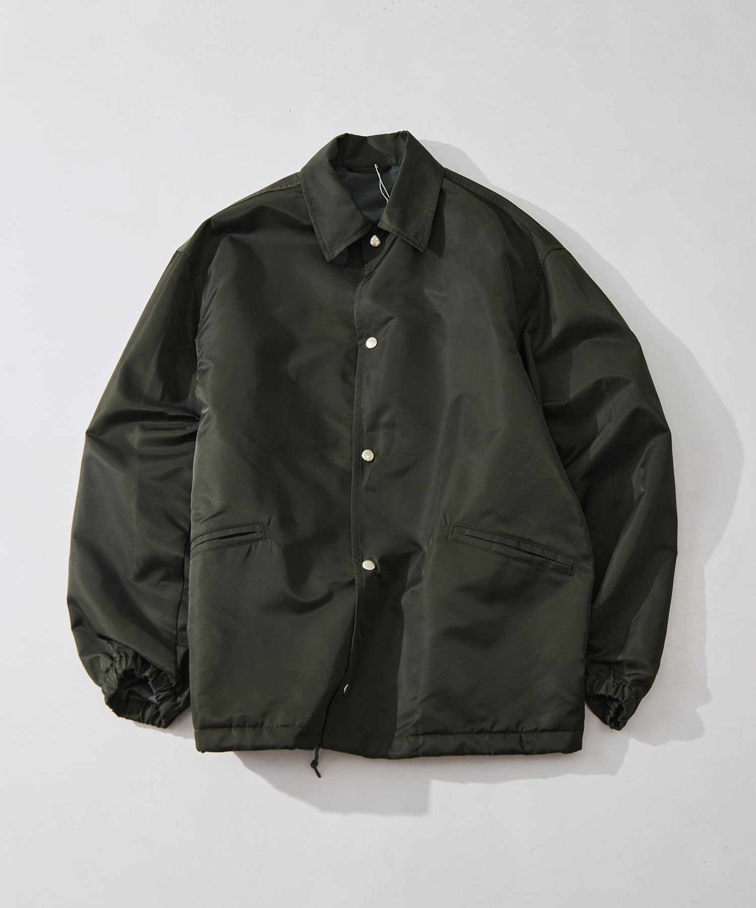 Washed Nylon Coach Jacket FW blurhmsROOTSTOCK