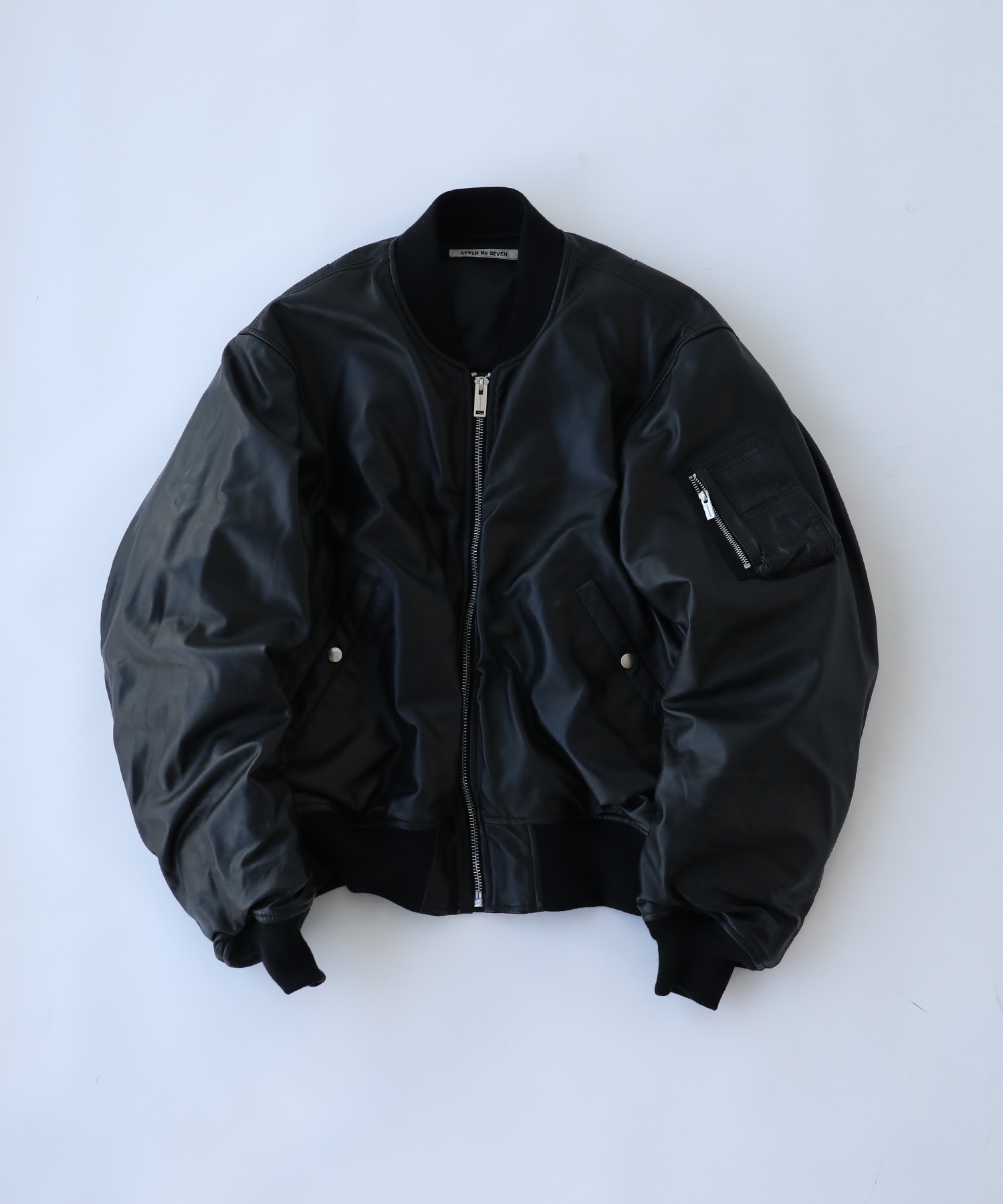 MA-1 LEATHER BLOUSON -Sheep Leather- SEVEN BY SEVEN