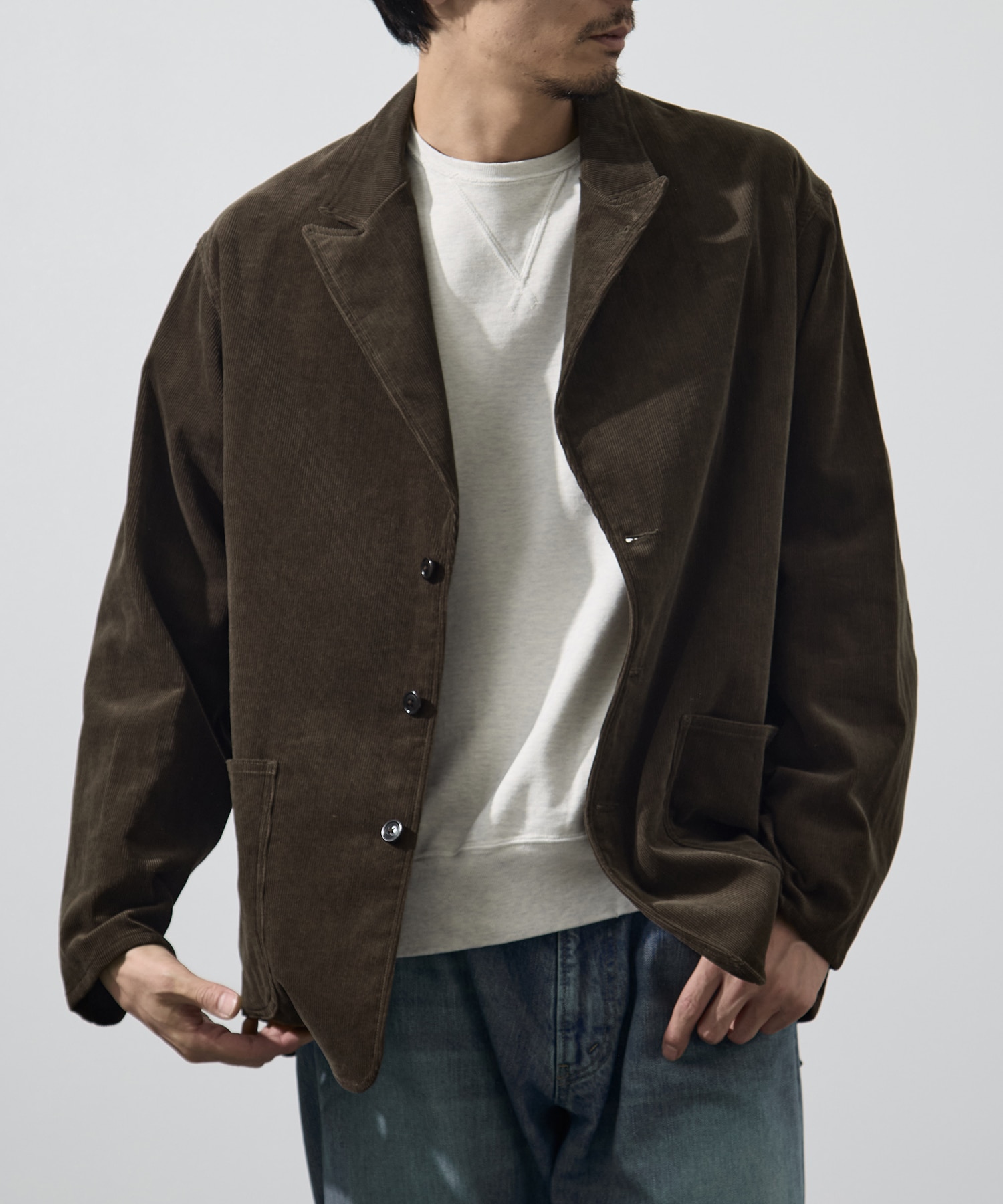 Corduroy Work 3B Jacket blurhmsROOTSTOCK