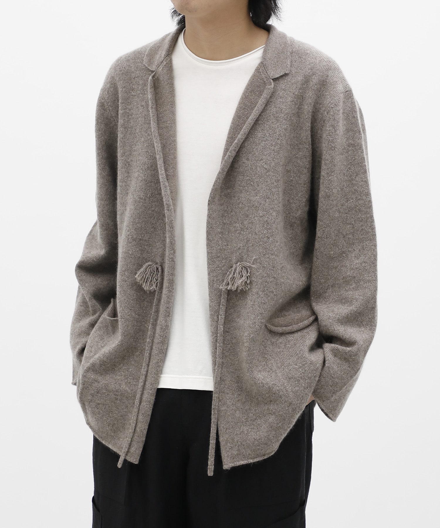 Yak Merino Knit Jacket blurhms