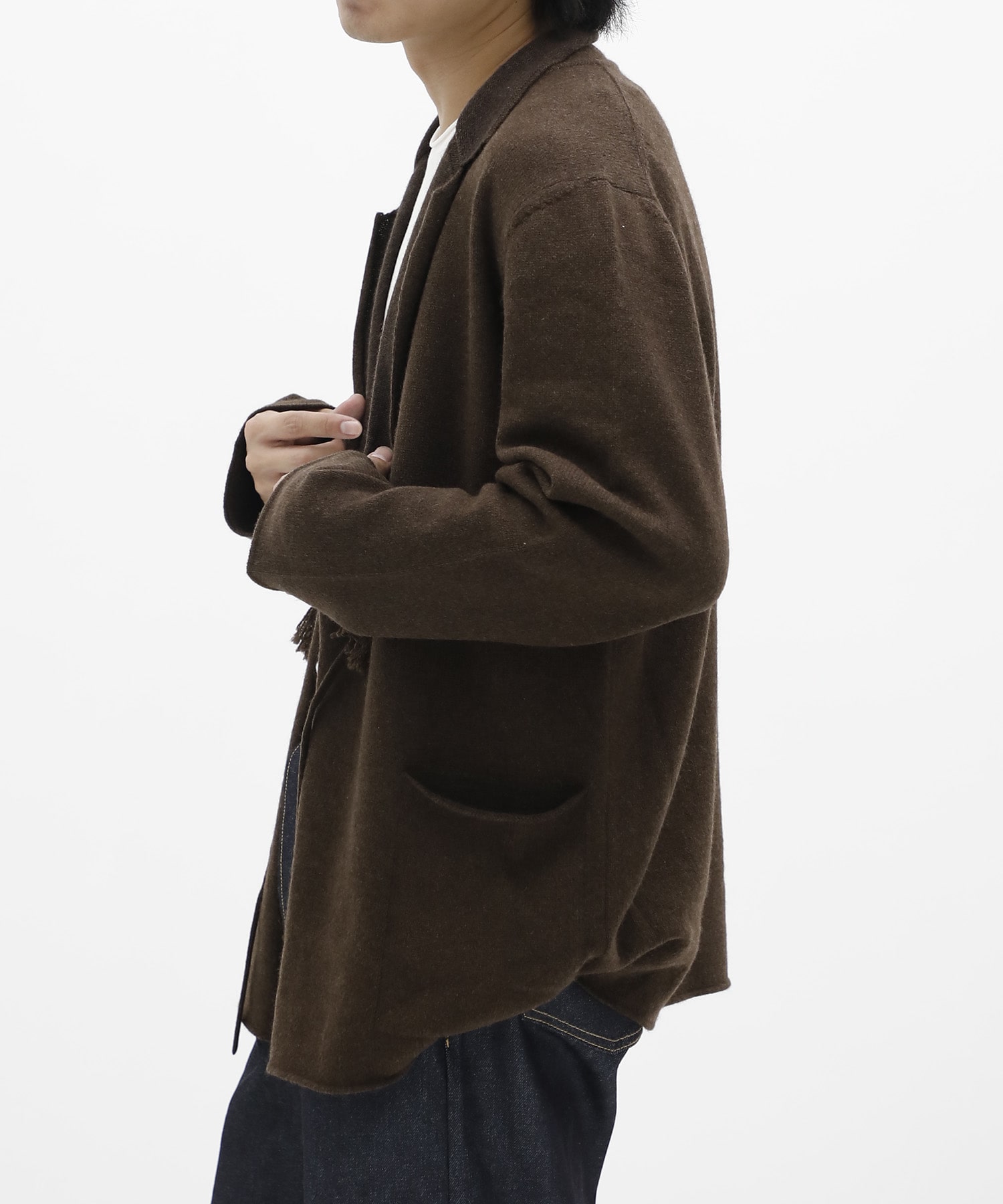 Yak Merino Knit Jacket blurhms